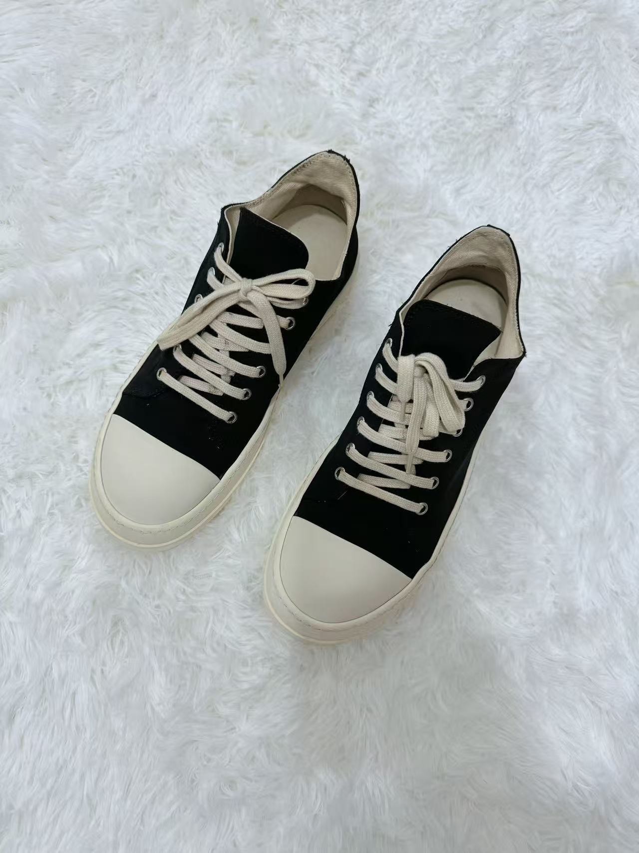 Rick Owens DRKSHDW High-Top Canvas — detail