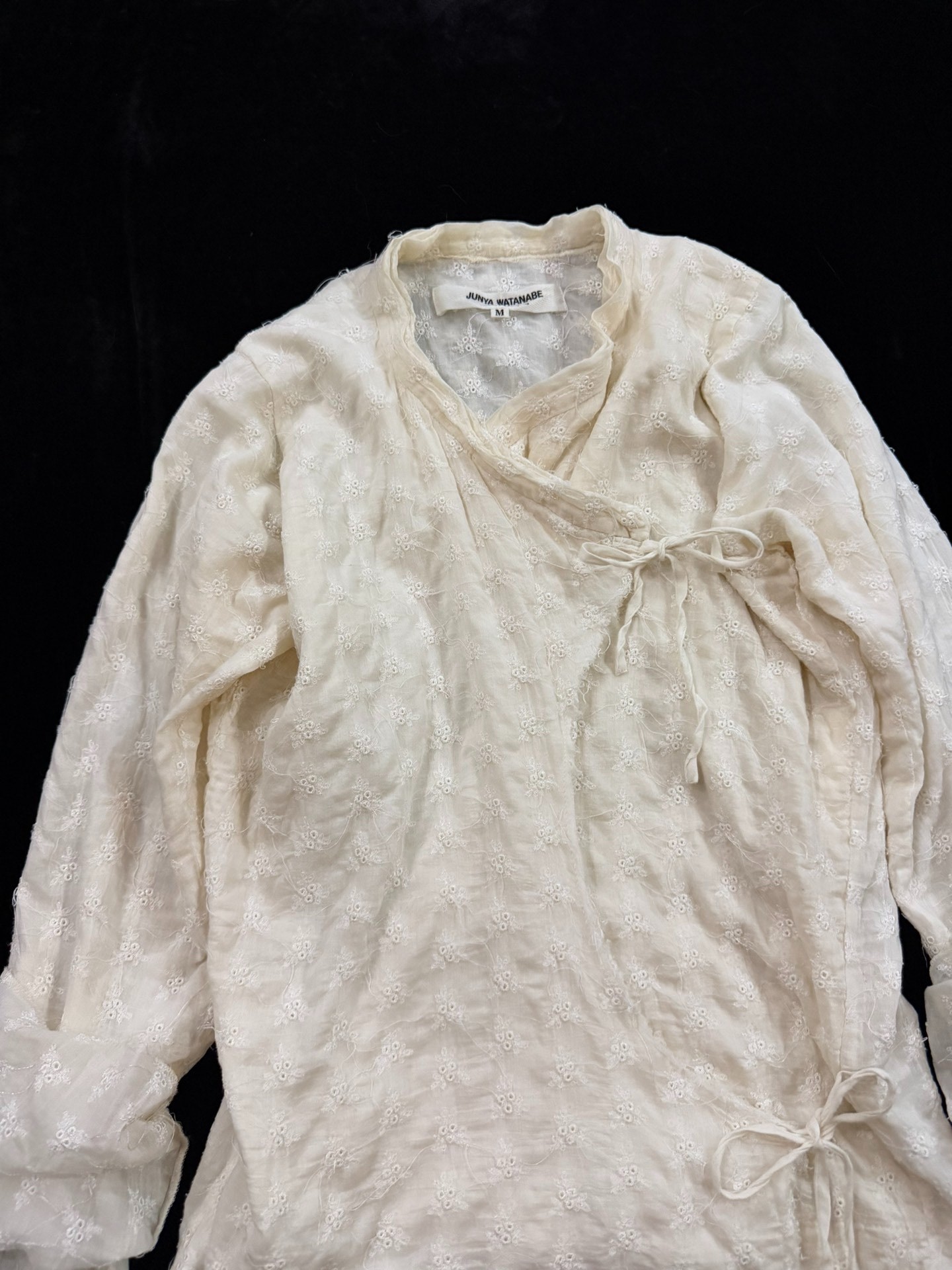 Junya Watanabe 2005 Runway Wrap Top — detail