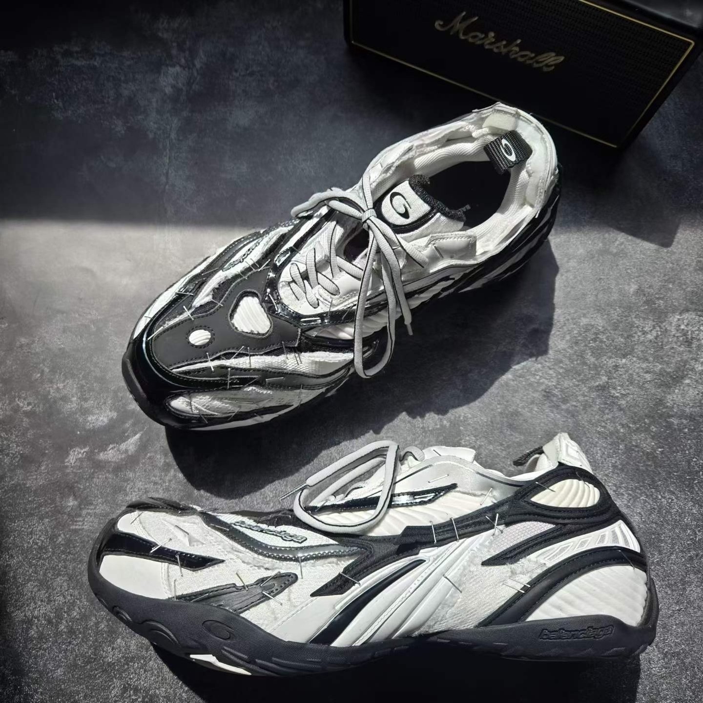 Balenciaga Soleless Stapler 2.0 Sneakers — back