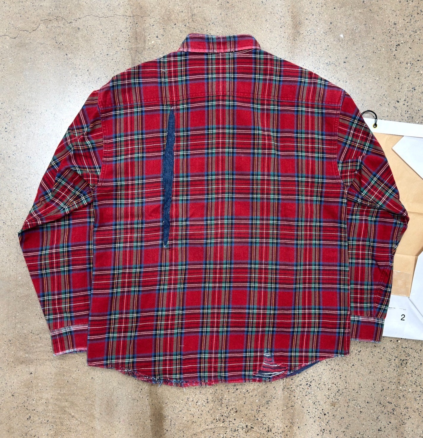 Visvim 20aw Lumber Check L/S Crash Shirt — front
