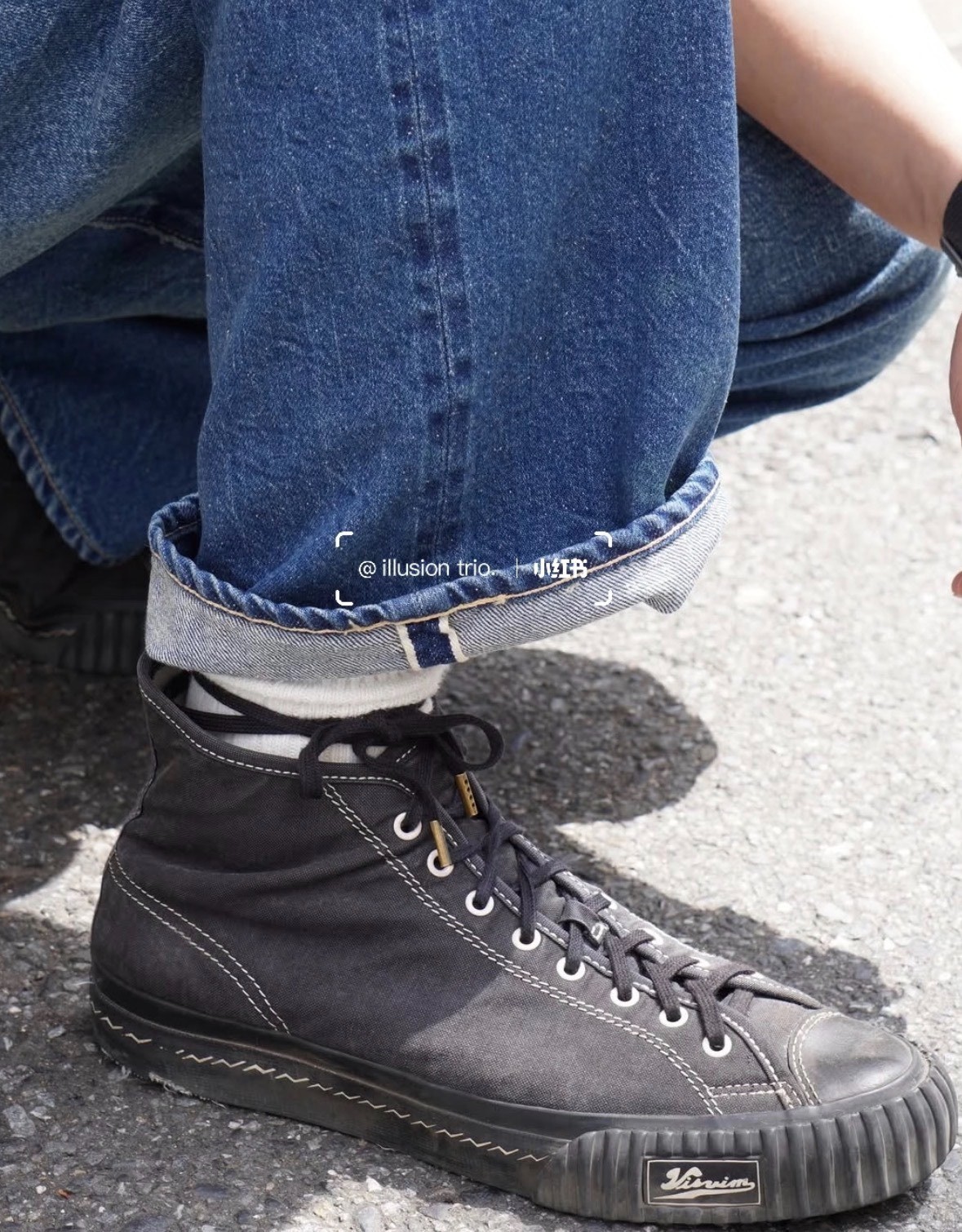 Visvim Kiefer Mid Forage Sneakers — back