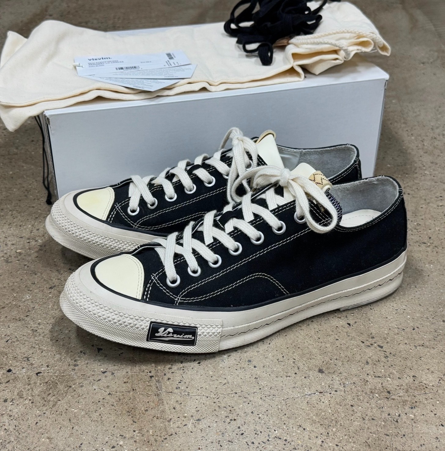 Visvim 23ss Skagway Lo Canvas Sneakers