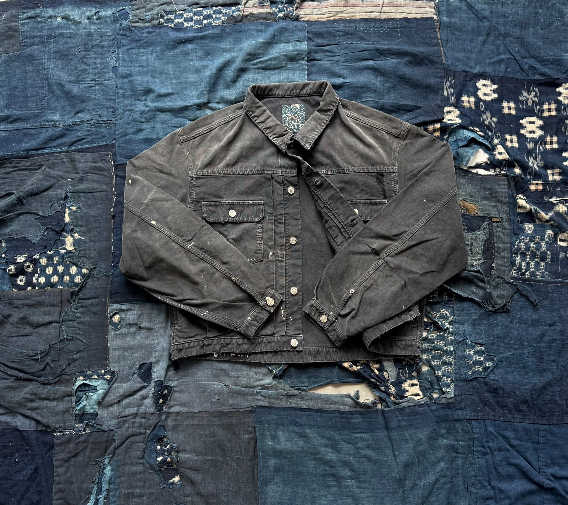 Visvim 26SS ICT 101X Distressed Jacket — front