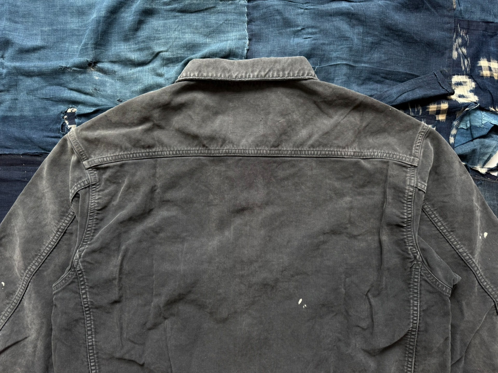 Visvim 26SS ICT 101X Distressed Jacket — label