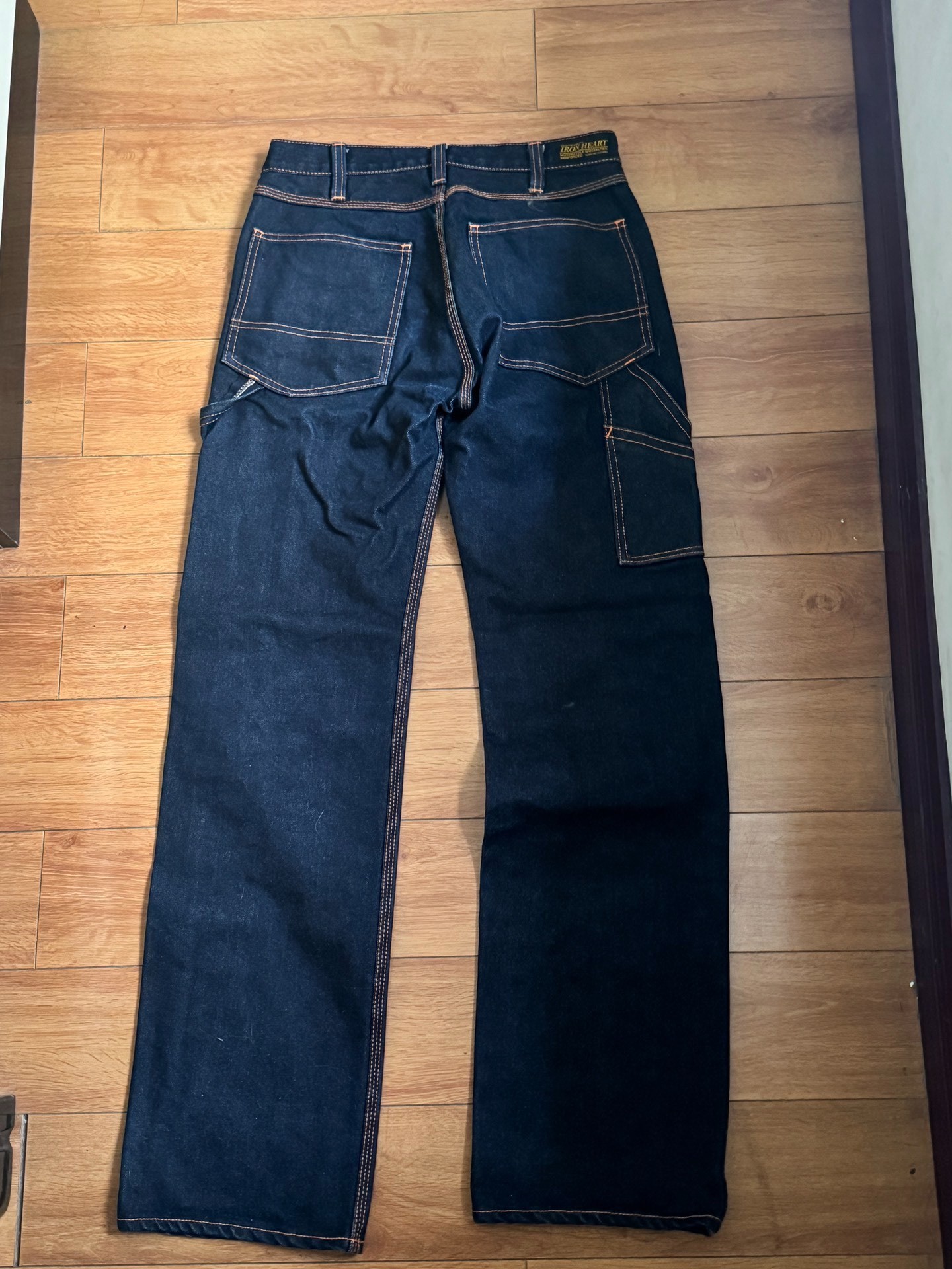 Iron Heart 20oz Double Dyed Jeans — front