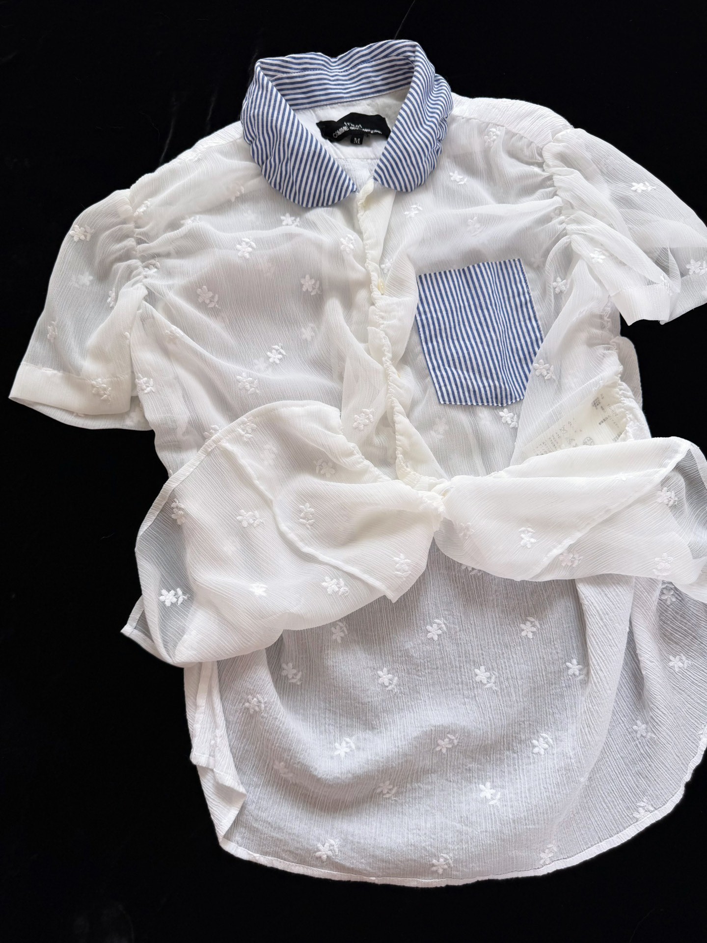 Comme des Garçons Tricot Short Sleeve Shirt — label