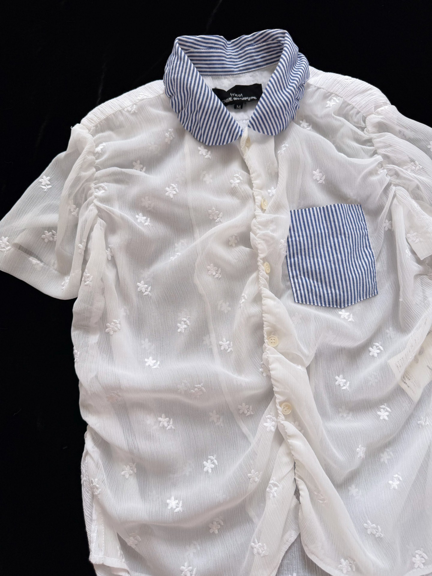 Comme des Garçons Tricot Short Sleeve Shirt — front