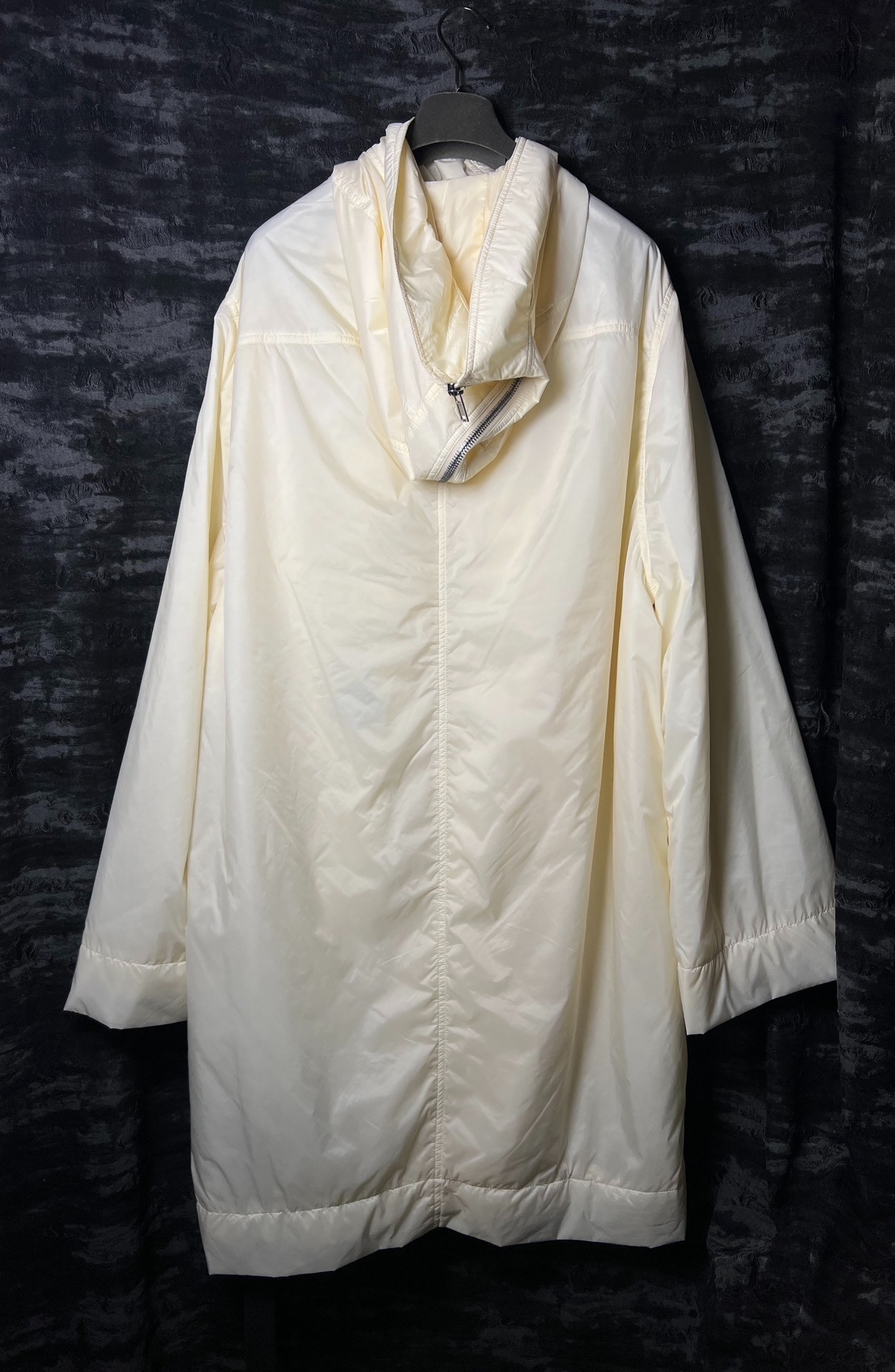 Rick Owens DRKSHDW Cream Bomber Jacket — back