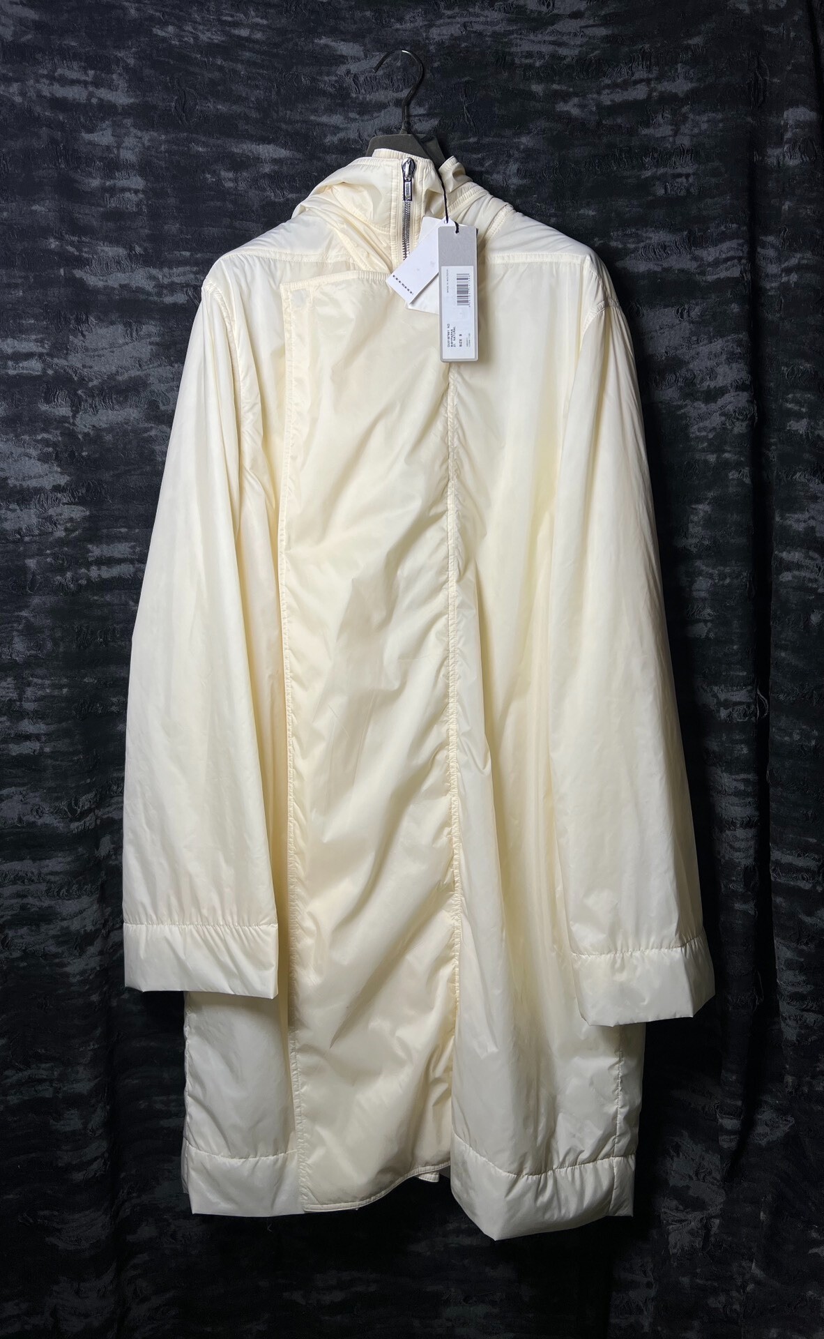 Rick Owens DRKSHDW Cream Bomber Jacket — detail