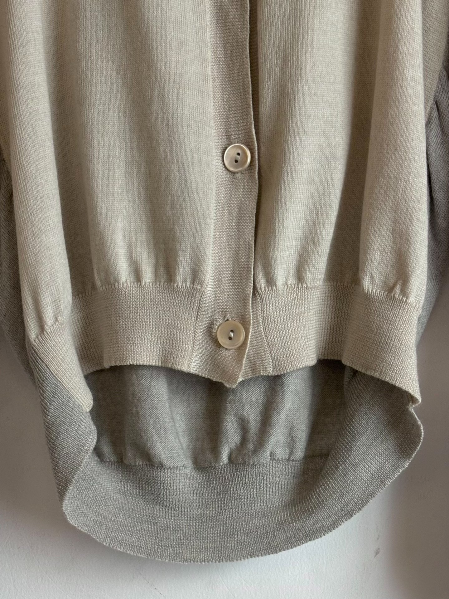 Margiela AW2004 Yin Yang Knit Top — label