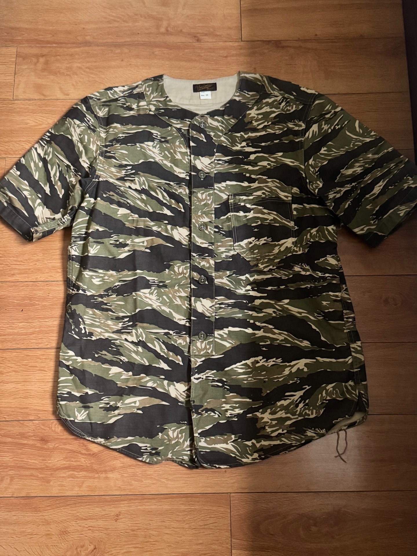 Freewheelers Tiger Stripe Camo Shirt