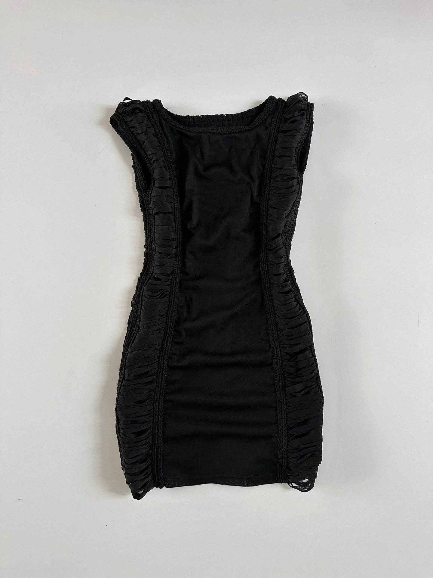 Jean Paul Gaultier Sleeveless Bodycon Dress — back
