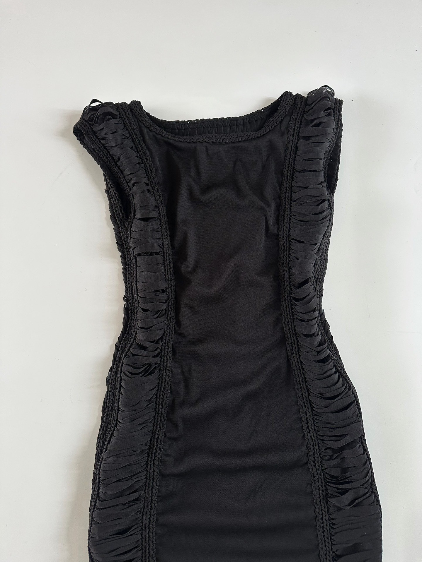 Jean Paul Gaultier Sleeveless Bodycon Dress — detail