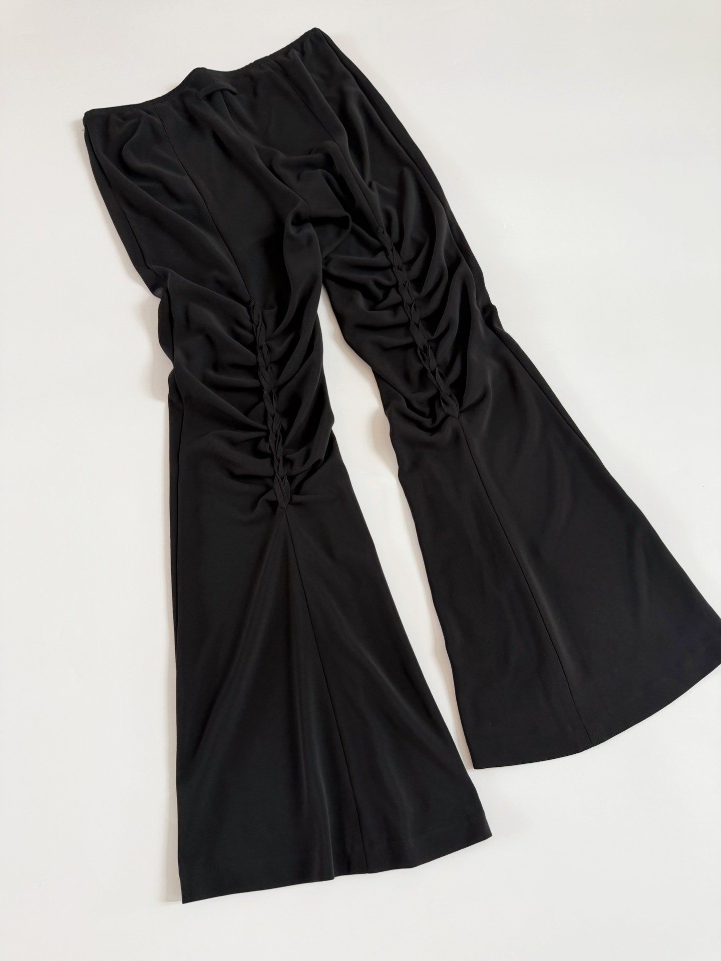 Jean Paul Gaultier Vintage Micro-Flare Pants — detail