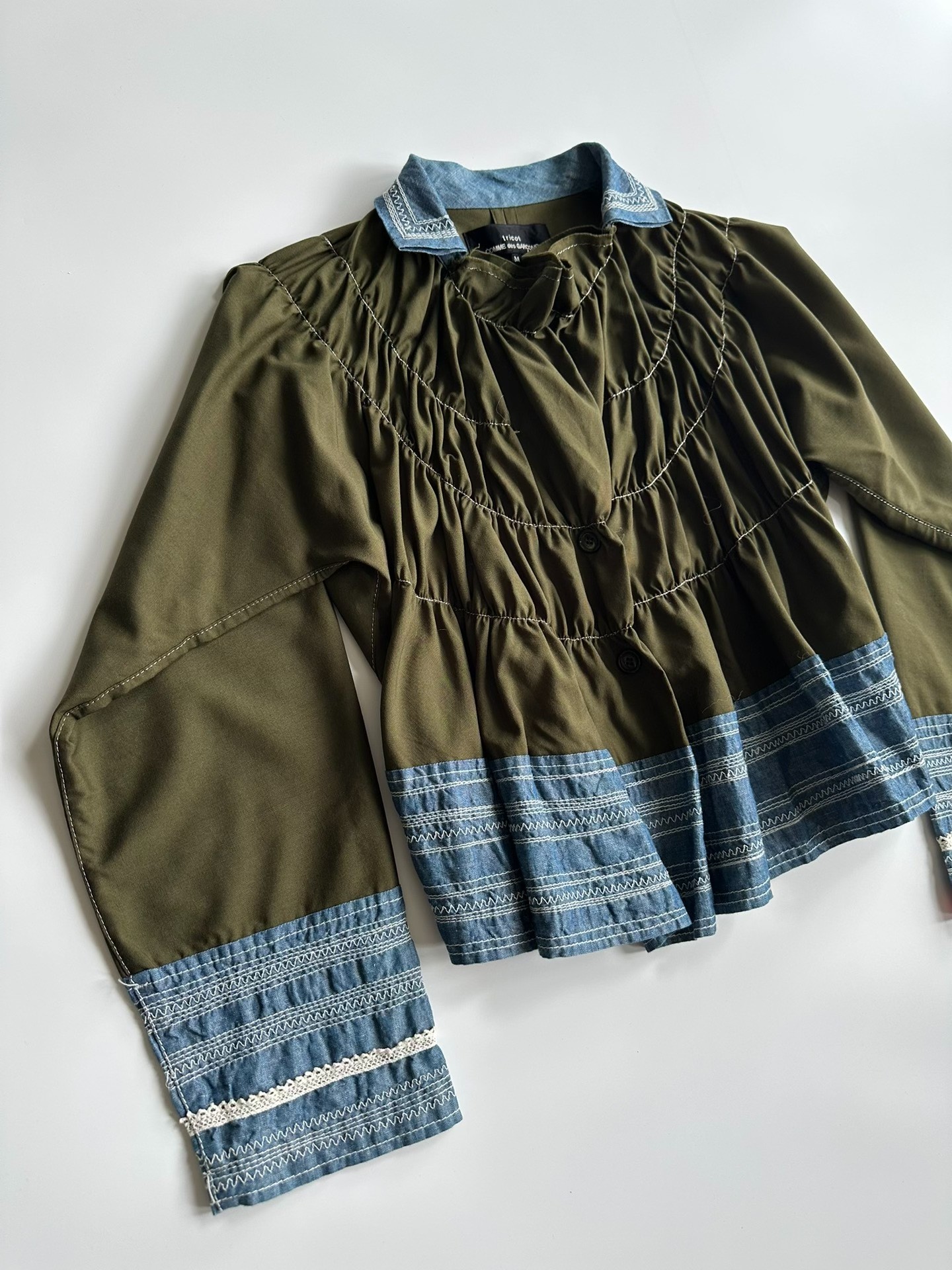 Comme des Garçons Tricot Denim Jacket — front
