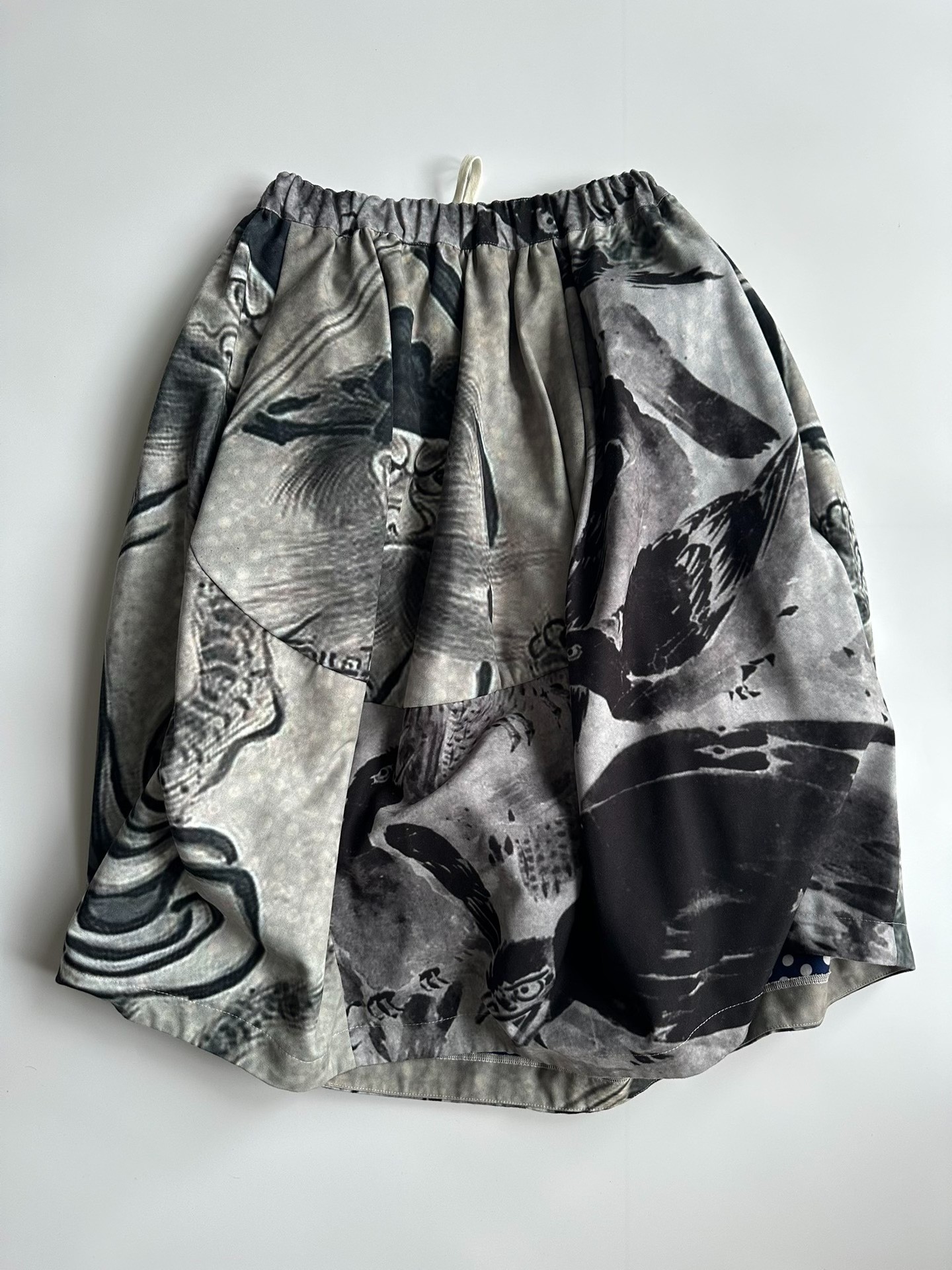 Comme des Garçons Artistic Midi Skirt — label