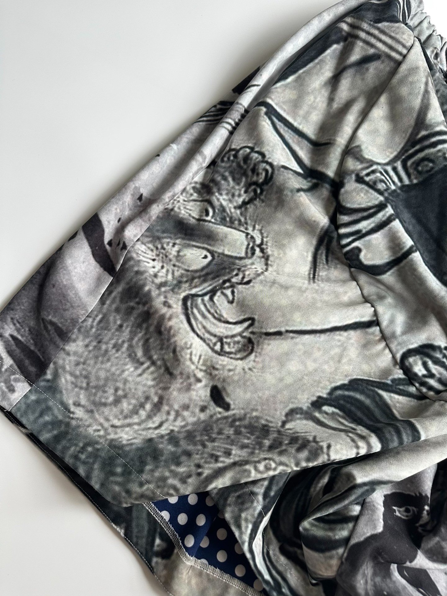 Comme des Garçons Artistic Midi Skirt — back