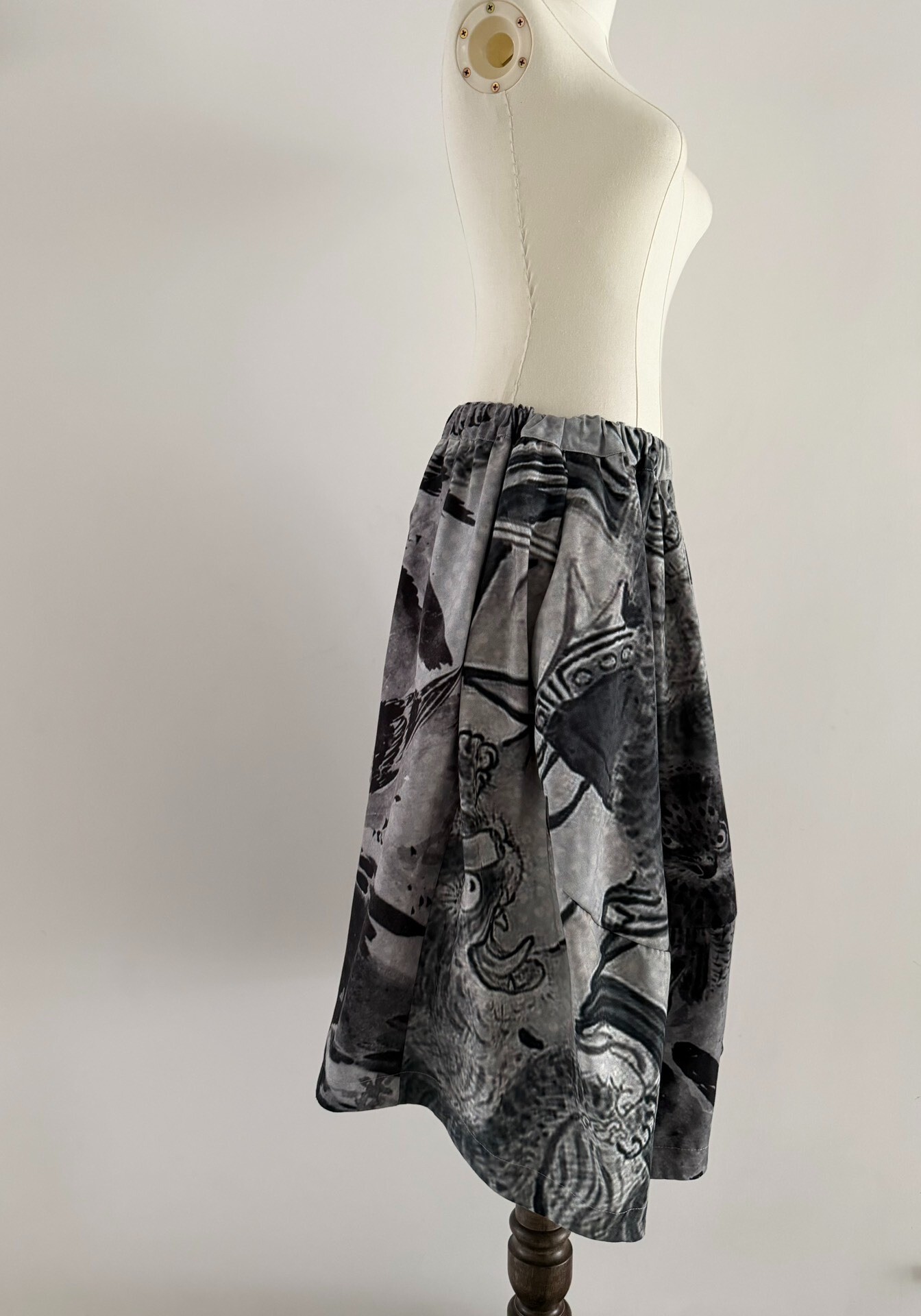 Comme des Garçons Artistic Midi Skirt