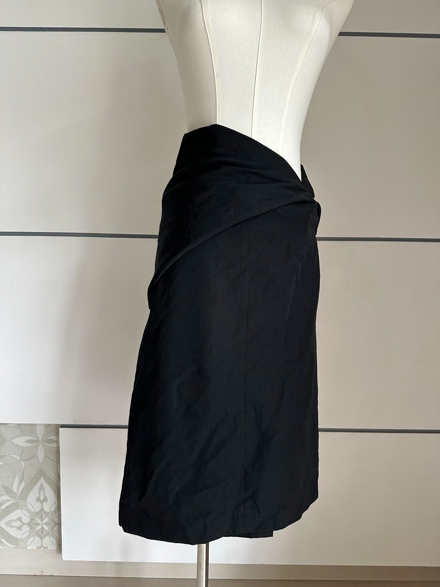 Comme des Garcons Tricot Wrap Skirt — back