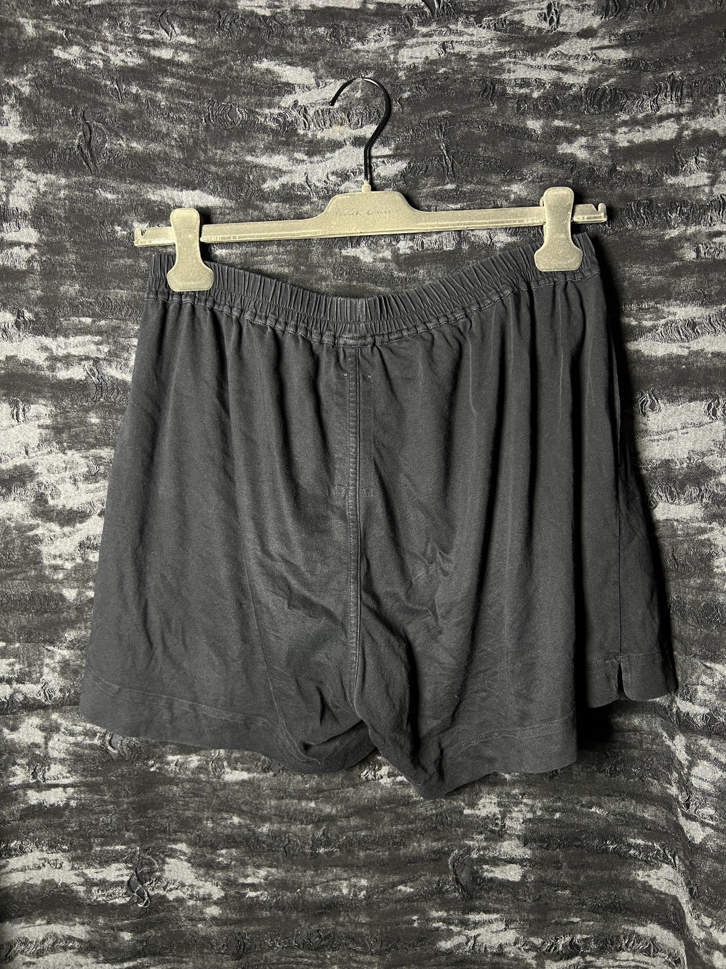 Rick Owens 17ss Mega Boxing Short Shorts — detail