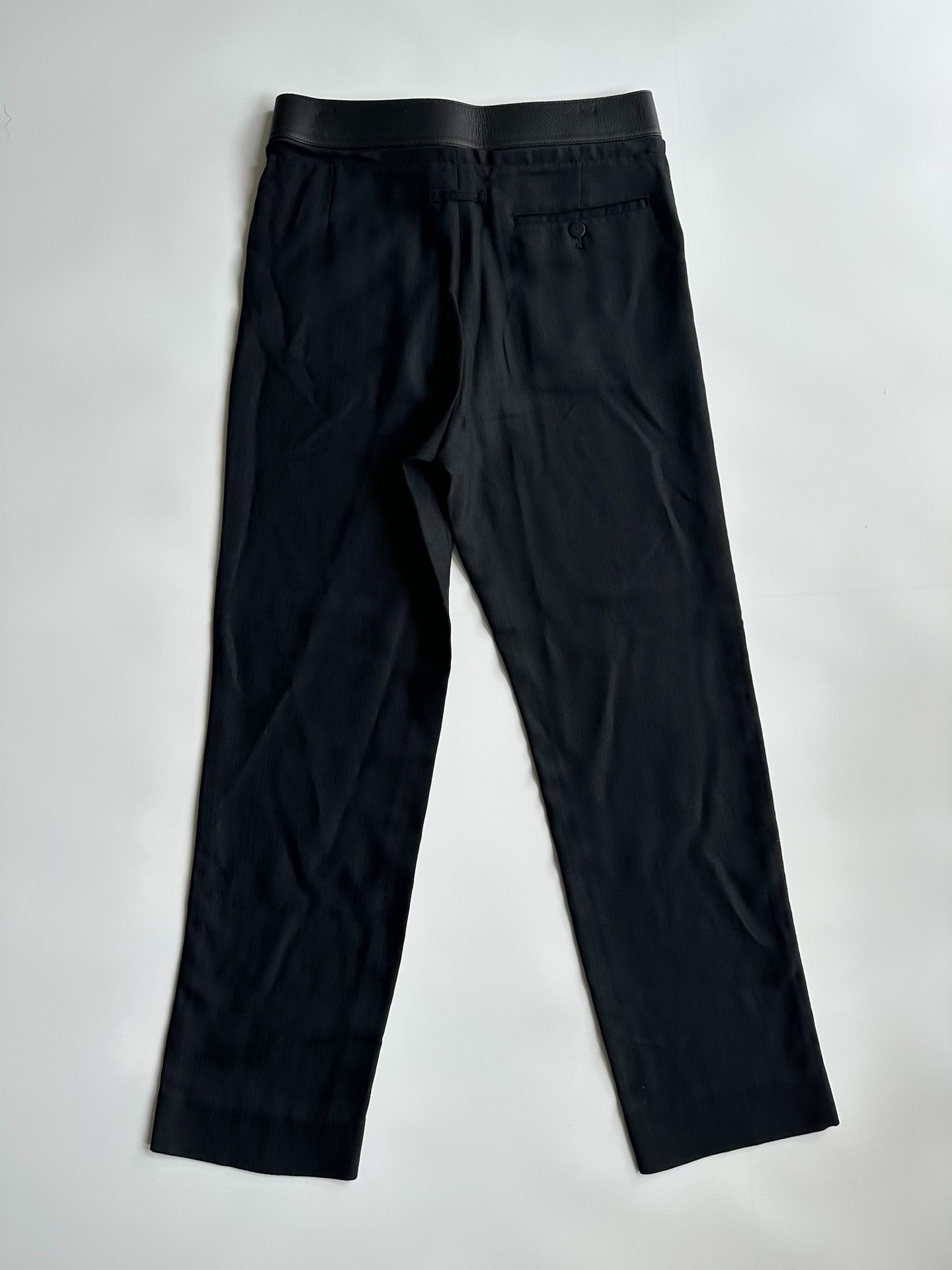 Jean Paul Gaultier Belted Tailored Trousers — detail