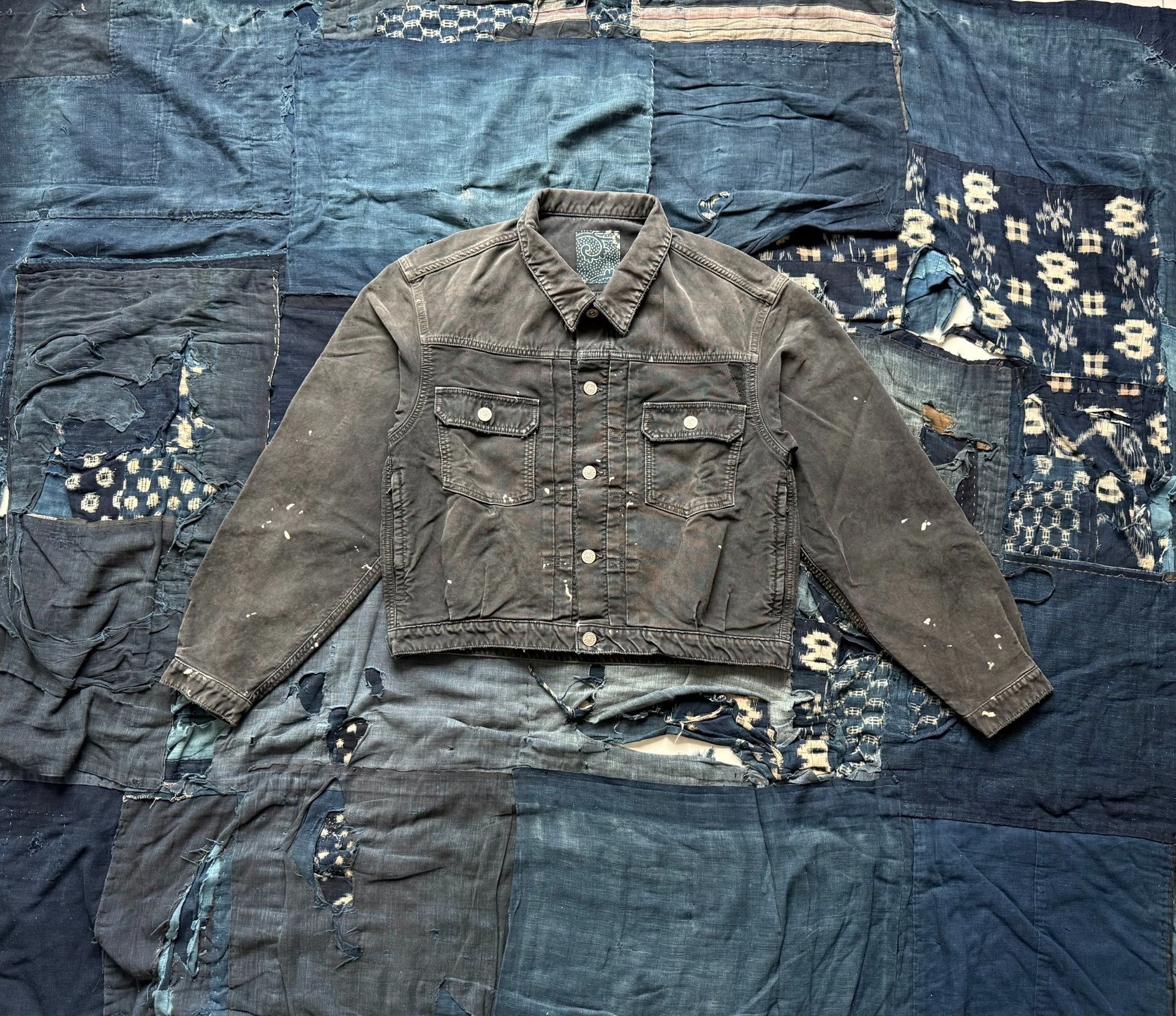 Visvim 26SS ICT 101X Distressed Jacket