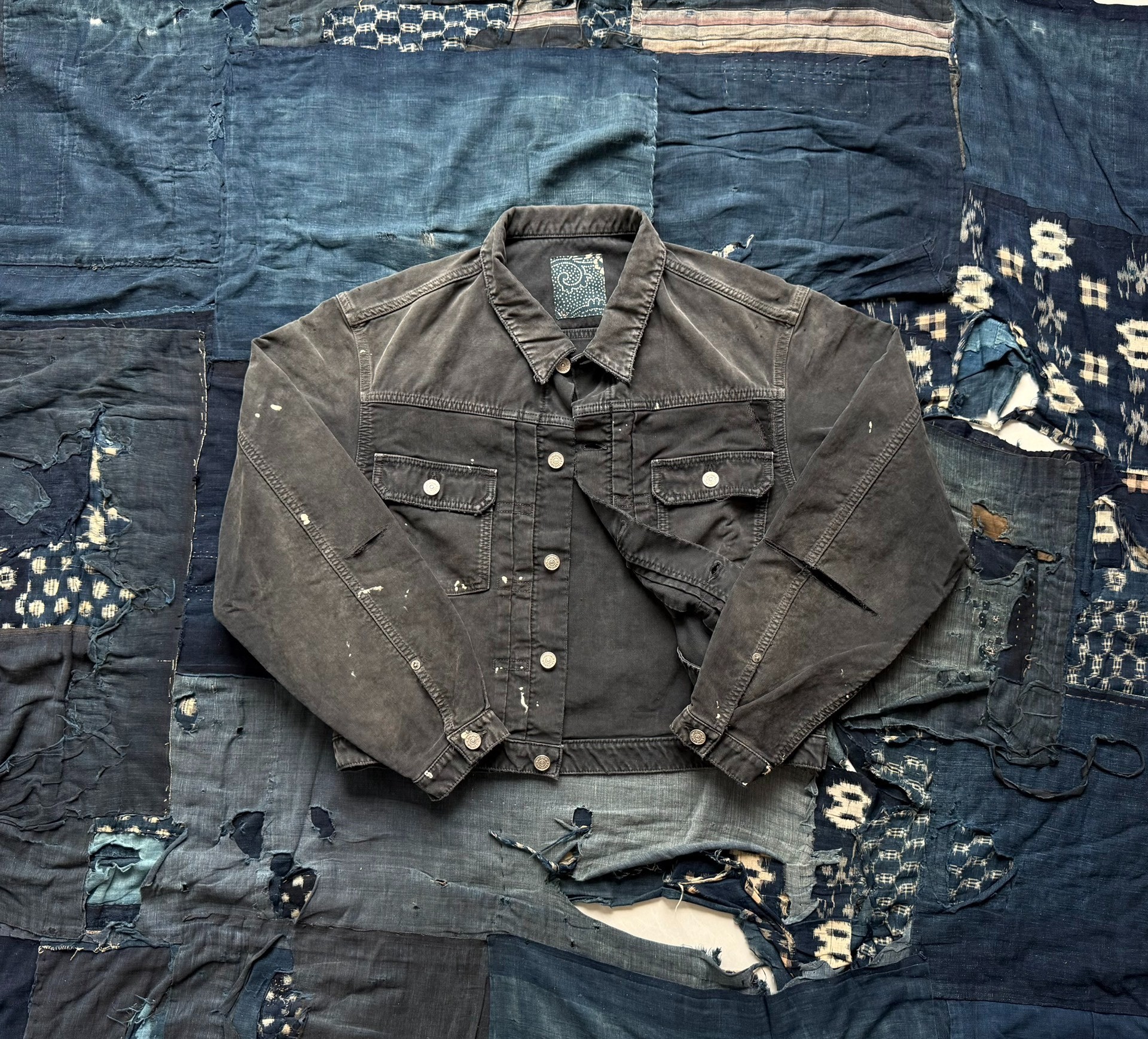 Visvim 26SS ICT 101X Distressed Jacket — front