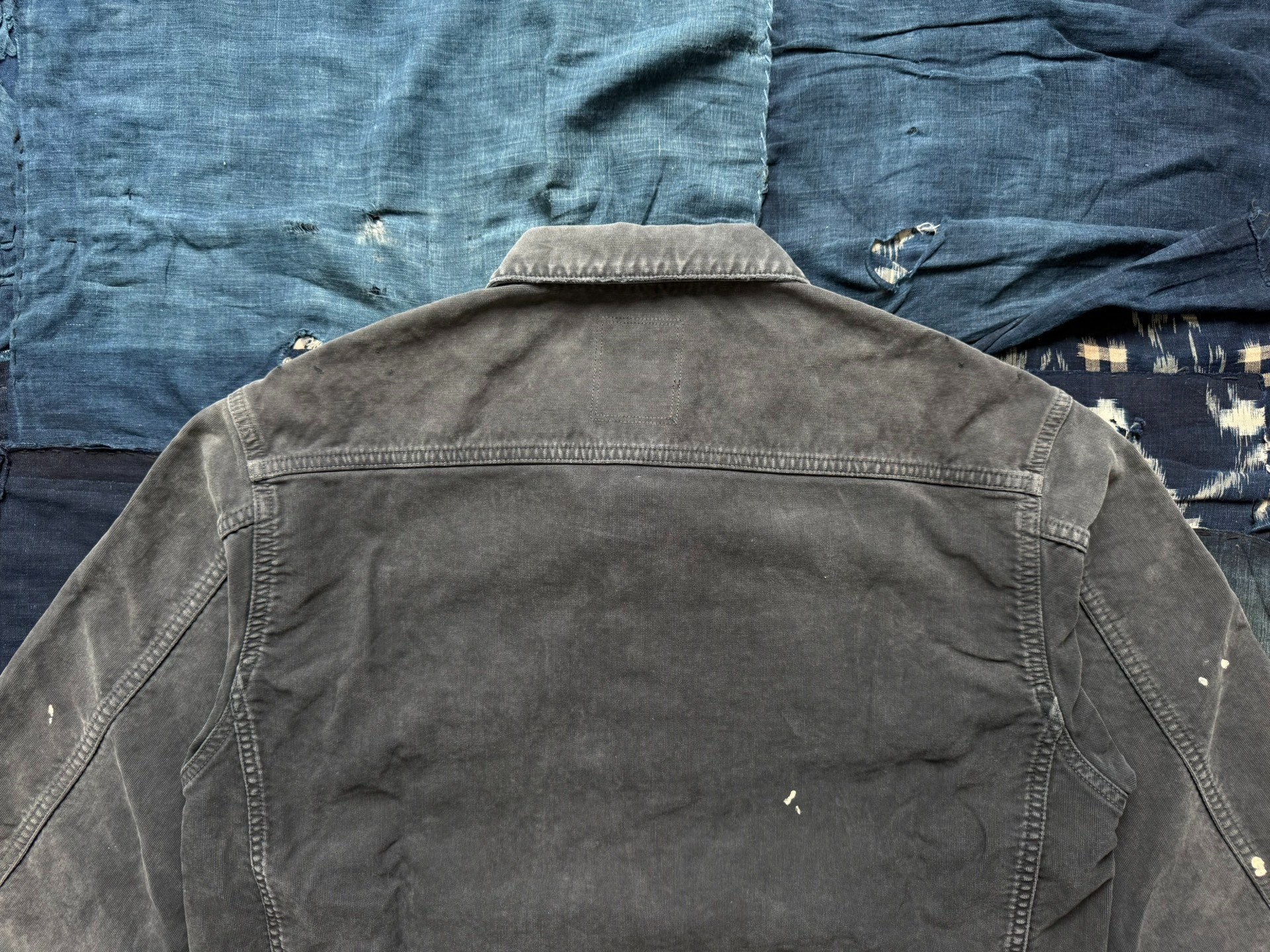 Visvim 26SS ICT 101X Distressed Jacket — label
