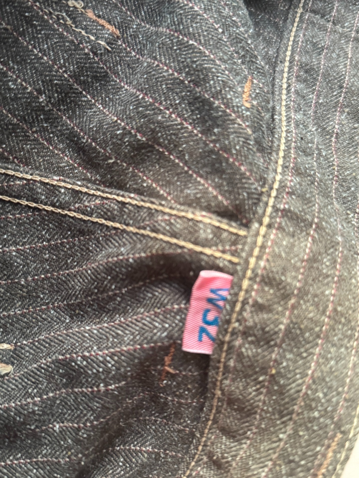 Freewheelers Bootleggers High-Waist Pants — back