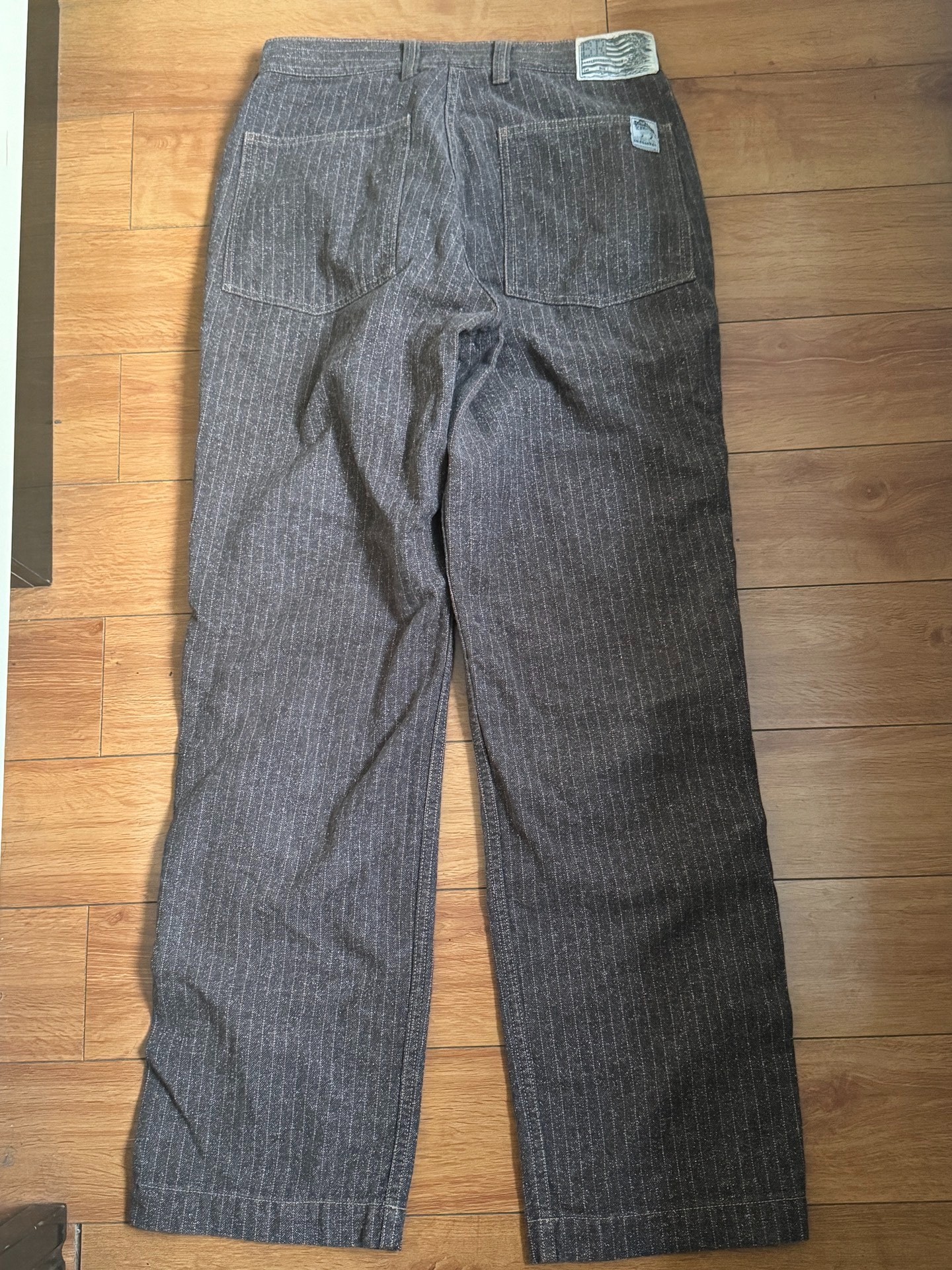Freewheelers Bootleggers High-Waist Pants — front