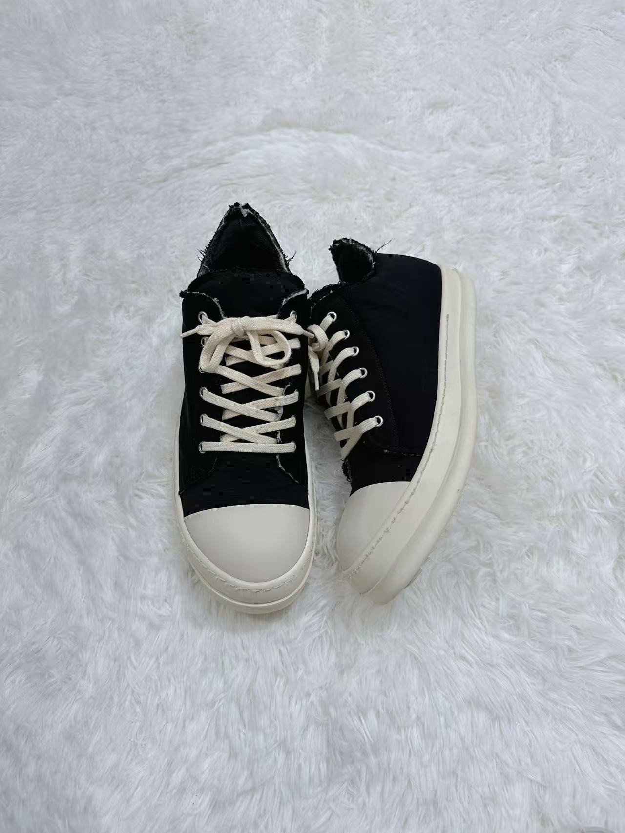 Rick Owens DRKSHDW Distressed Low-Top