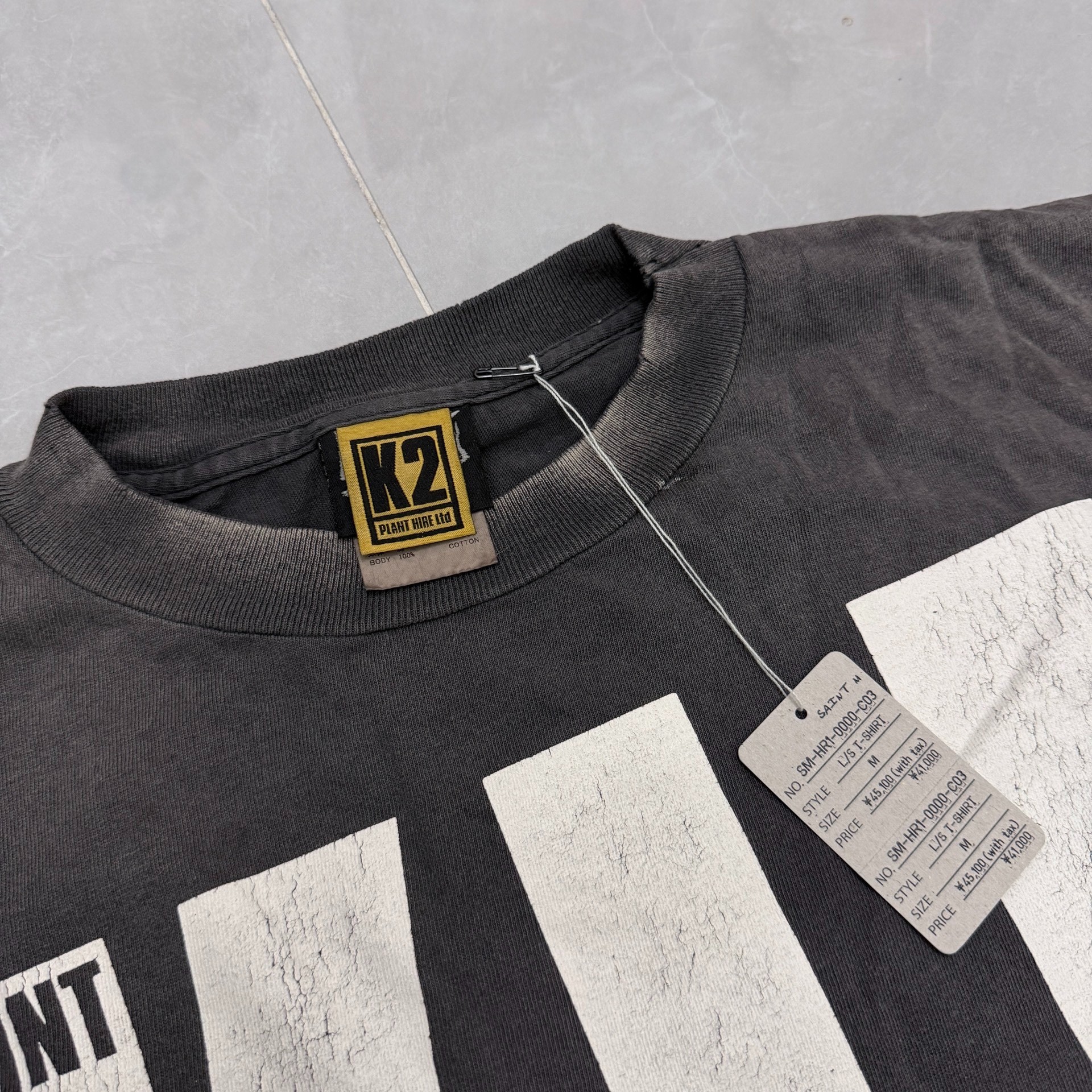 Saint Michael KLF All-Seeing Eye Long Sleeve Shirt — detail