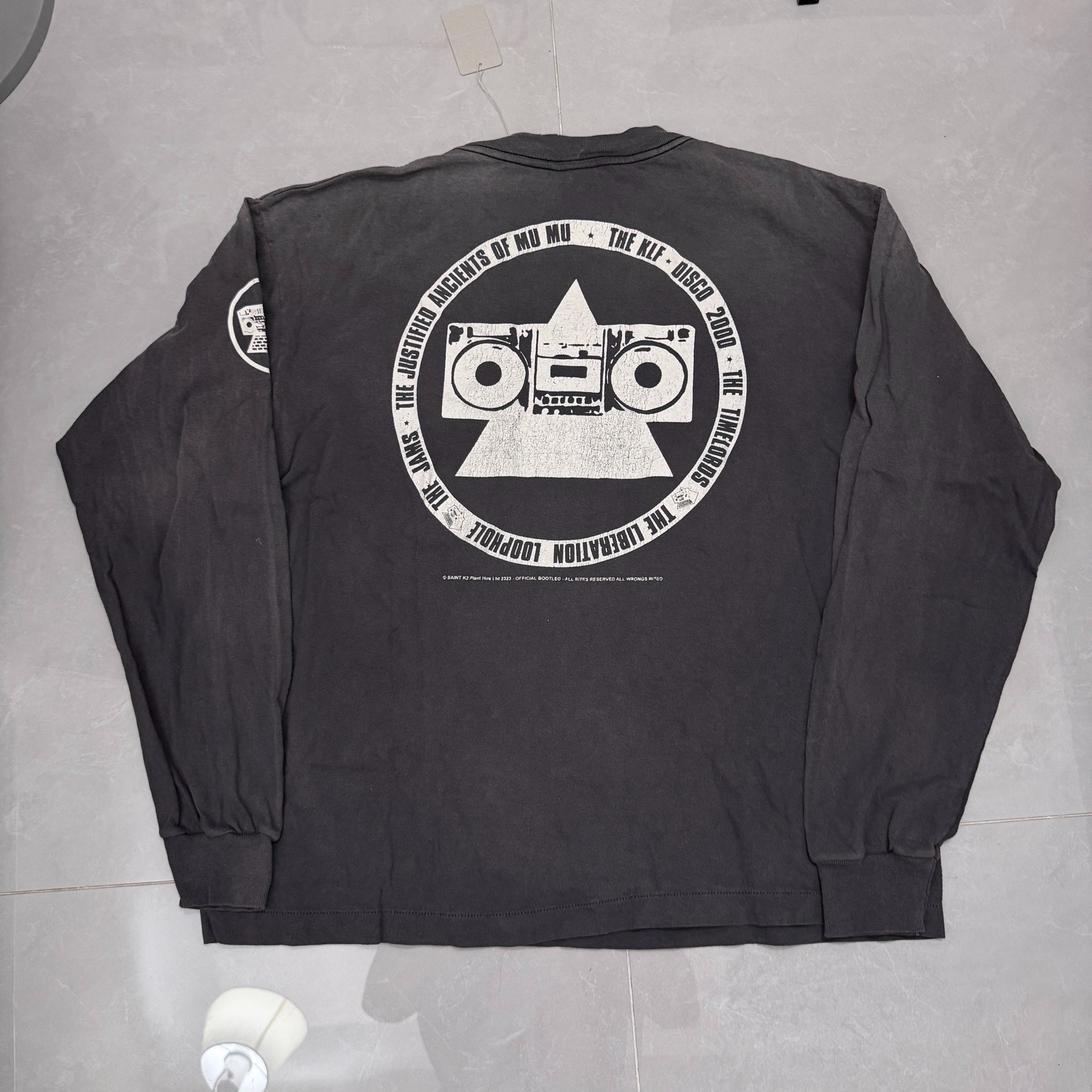 Saint Michael KLF All-Seeing Eye Long Sleeve Shirt — front