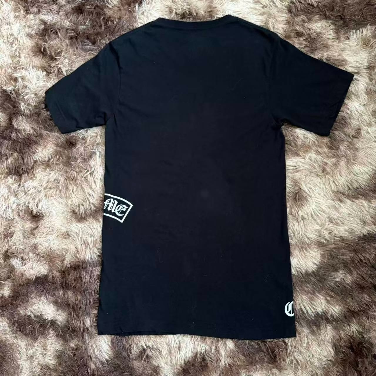 Chrome Hearts Black Round-Neck T-Shirt — front