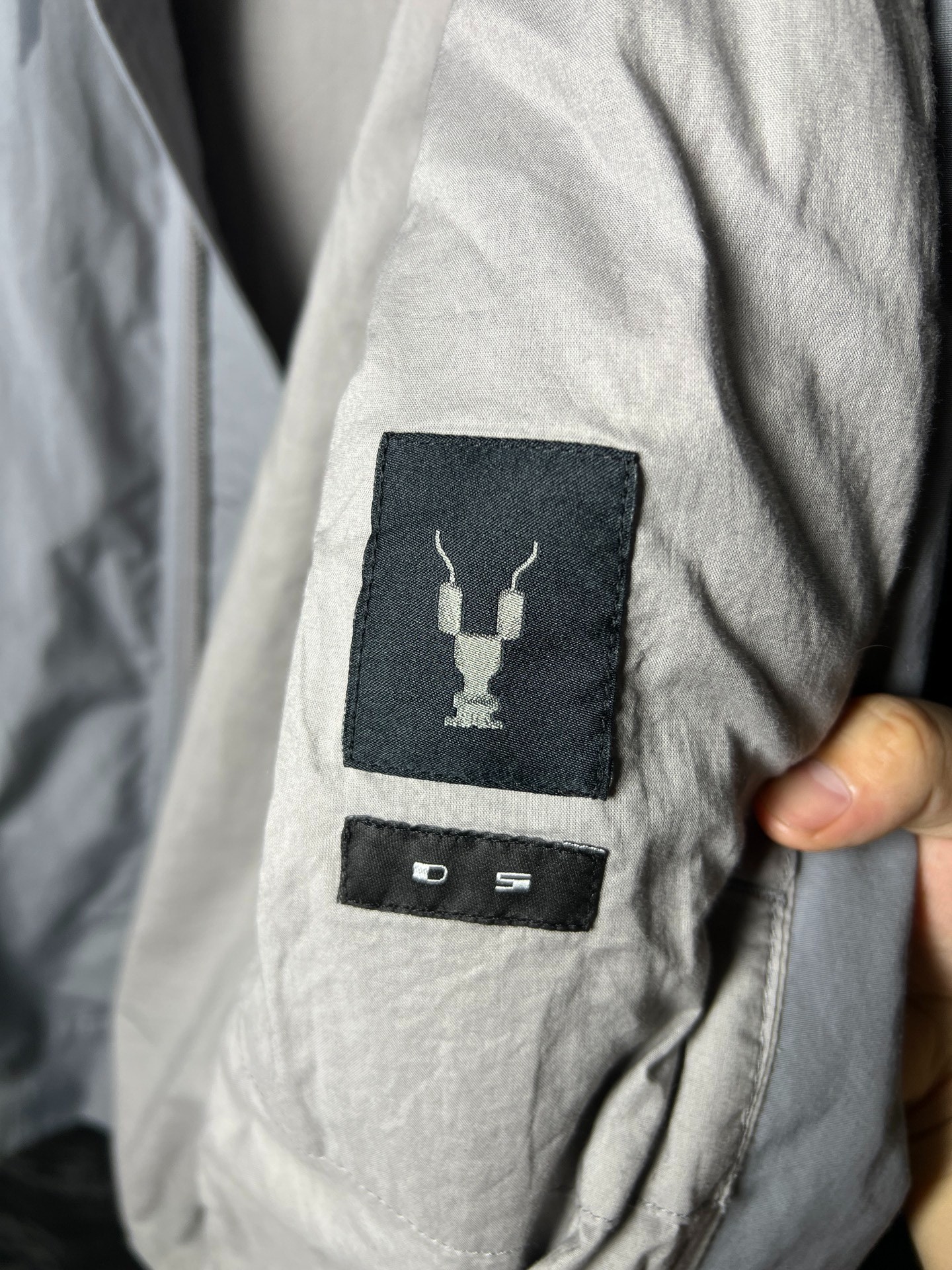 Rick Owens 18ss MA1 Flight Jacket — label