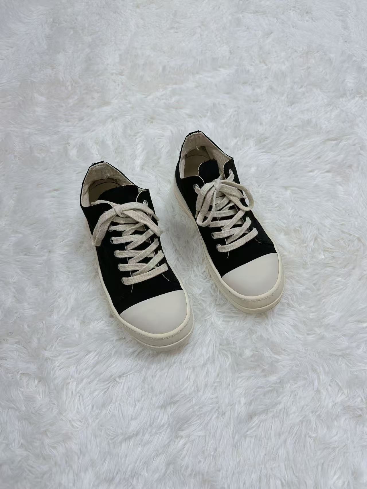 Rick Owens DRKSHDW Low-Top Canvas — detail