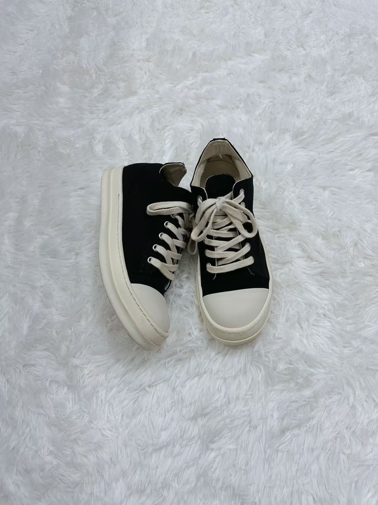 Rick Owens DRKSHDW Low-Top Canvas — back