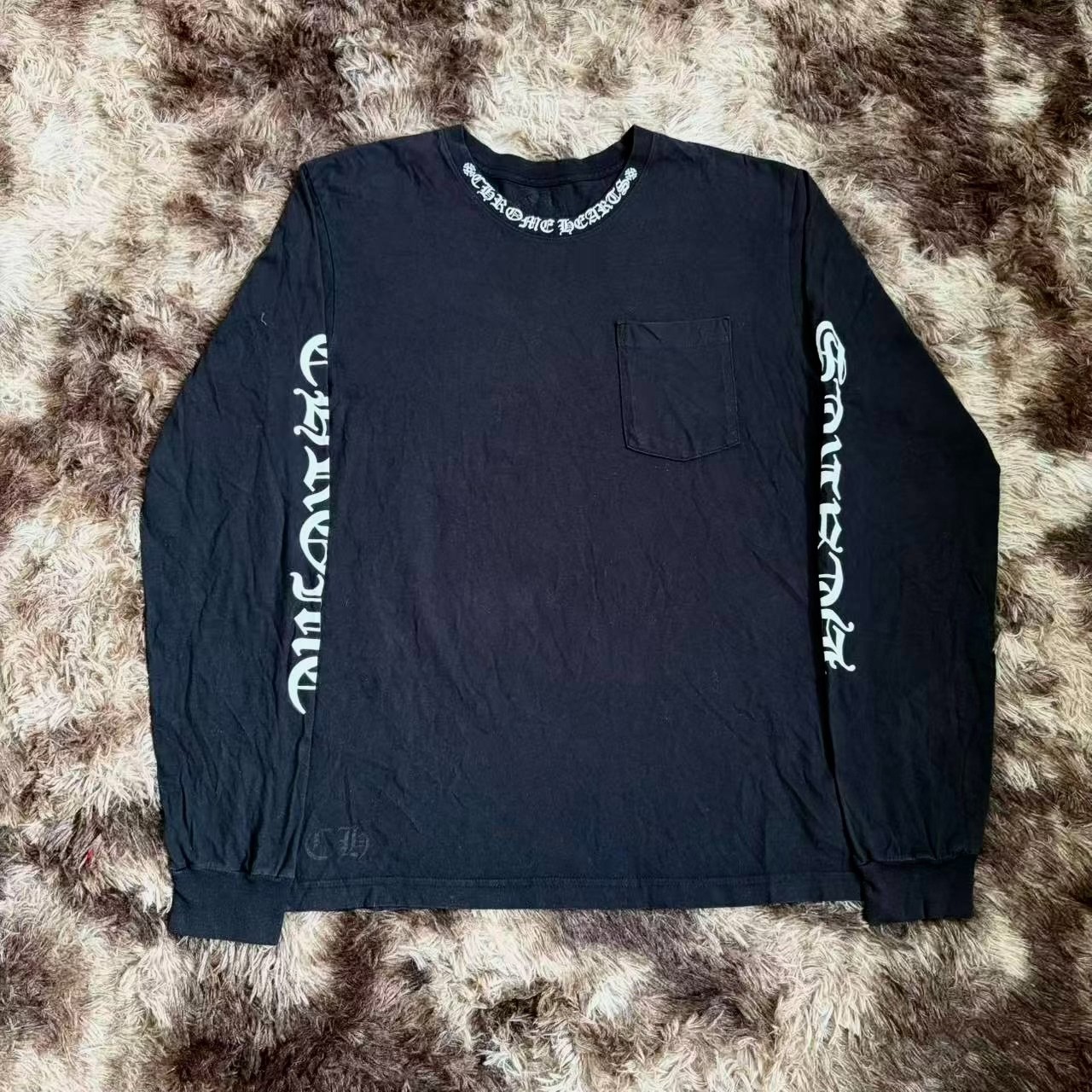 Chrome Hearts Black Long-sleeve T-shirt