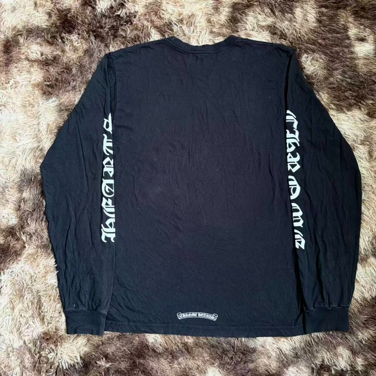Chrome Hearts Black Long-sleeve T-shirt — front