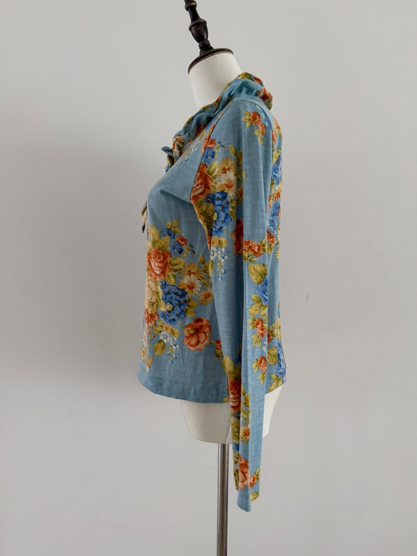 Comme des Garçons Tricot Floral Top — front