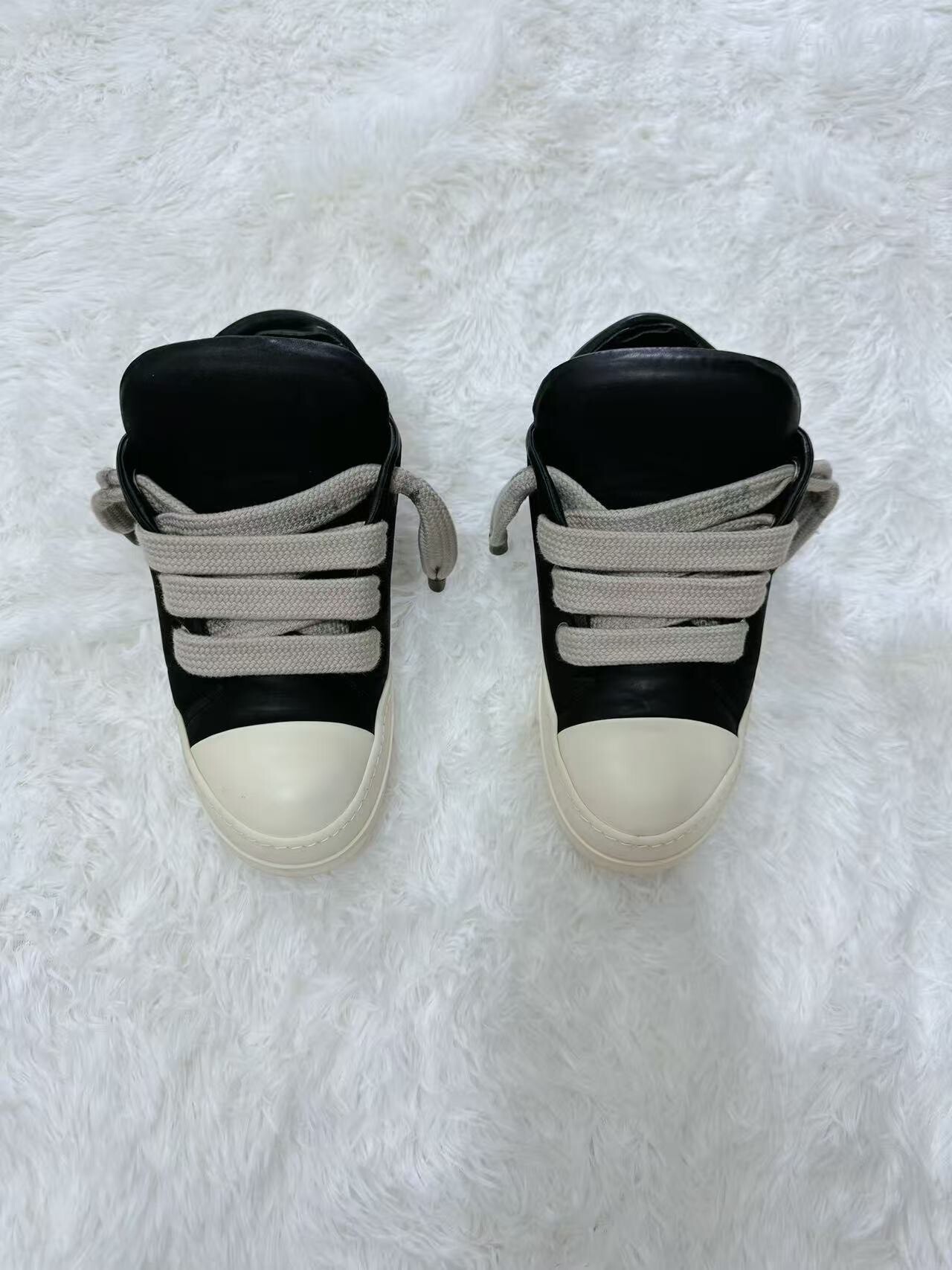 Rick Owens High-Top Chunky Sneakers — front