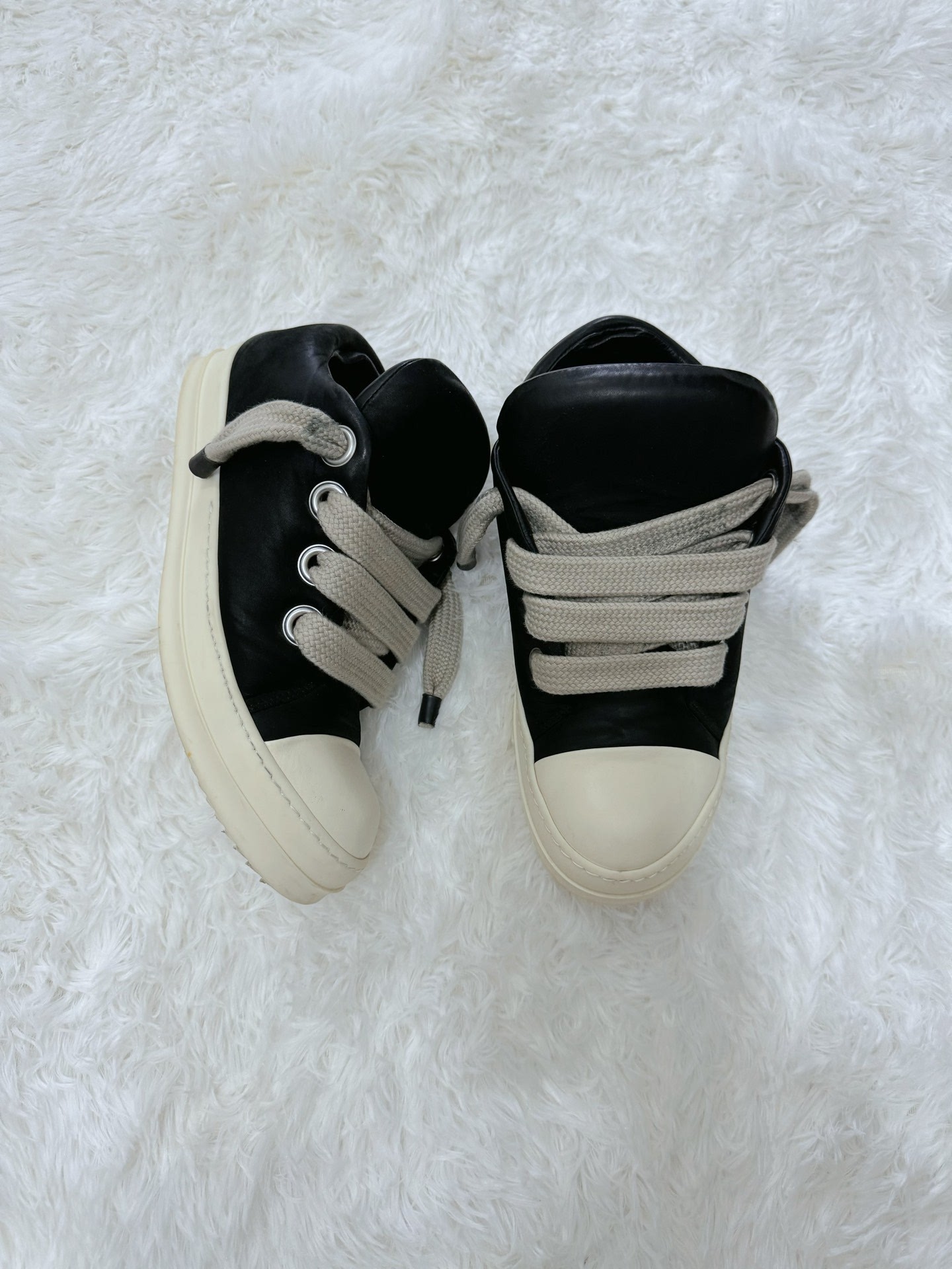 Rick Owens High-Top Chunky Sneakers