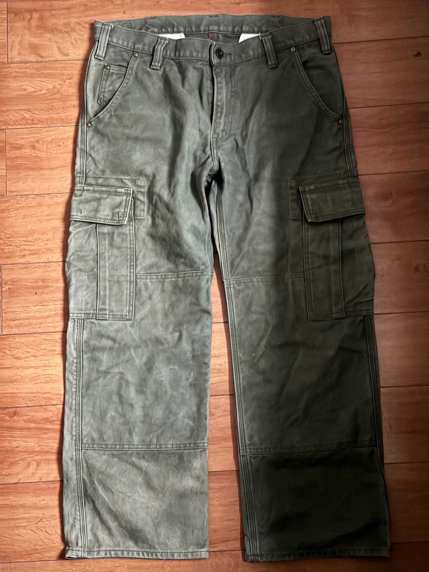 Iron Heart Olive Cargo Pants