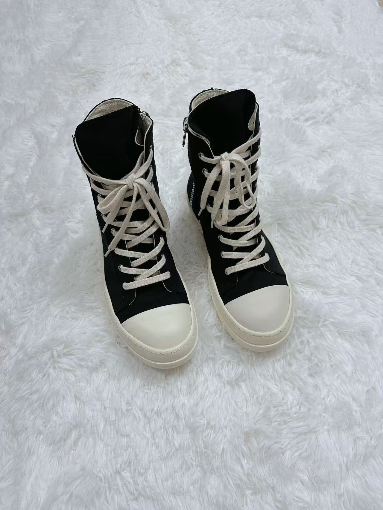 Rick Owens DRKSHDW High-Top Shoes — detail