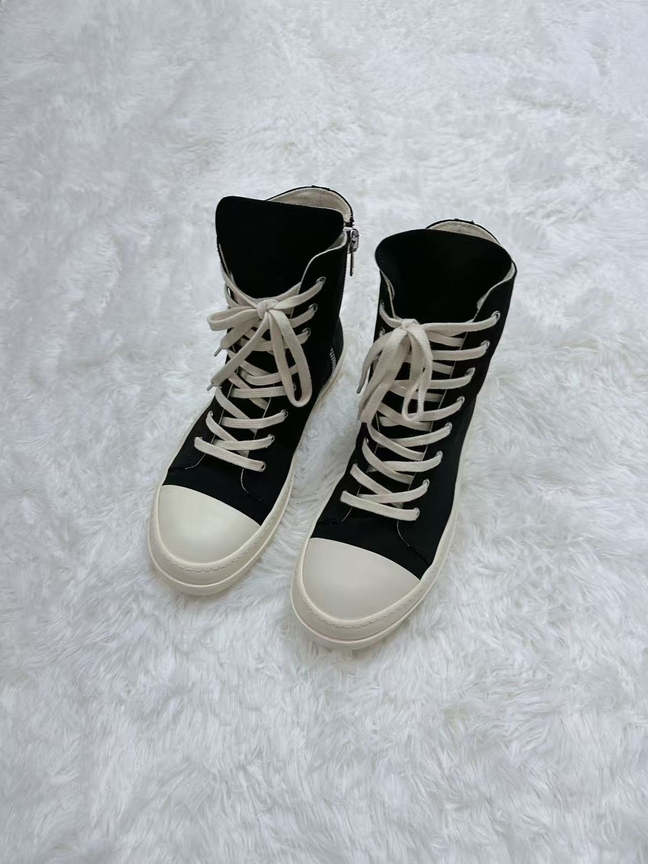 Rick Owens DRKSHDW High-Top Shoes — front