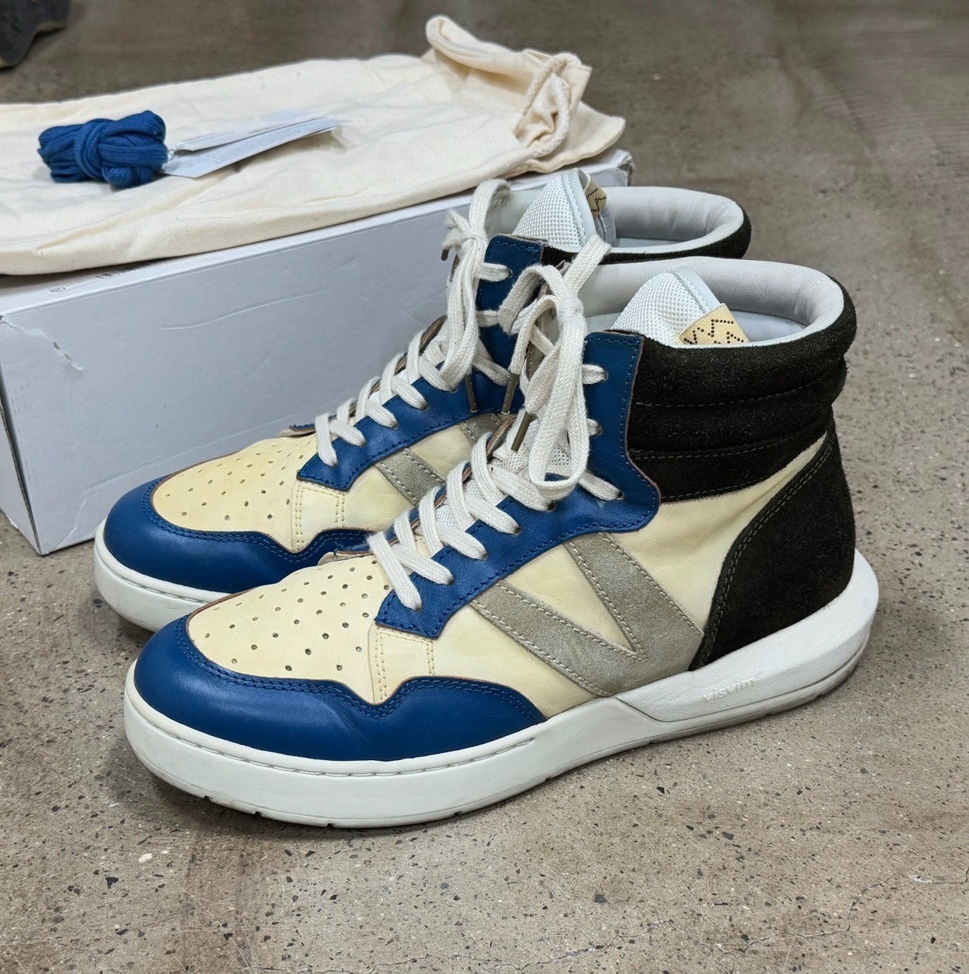 Visvim 21aw Chamberlain Hi Sneakers