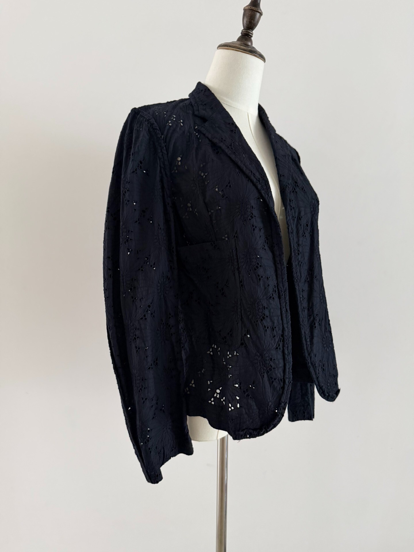 Comme des Garcons 99SS Floral Cutout Jacket — label
