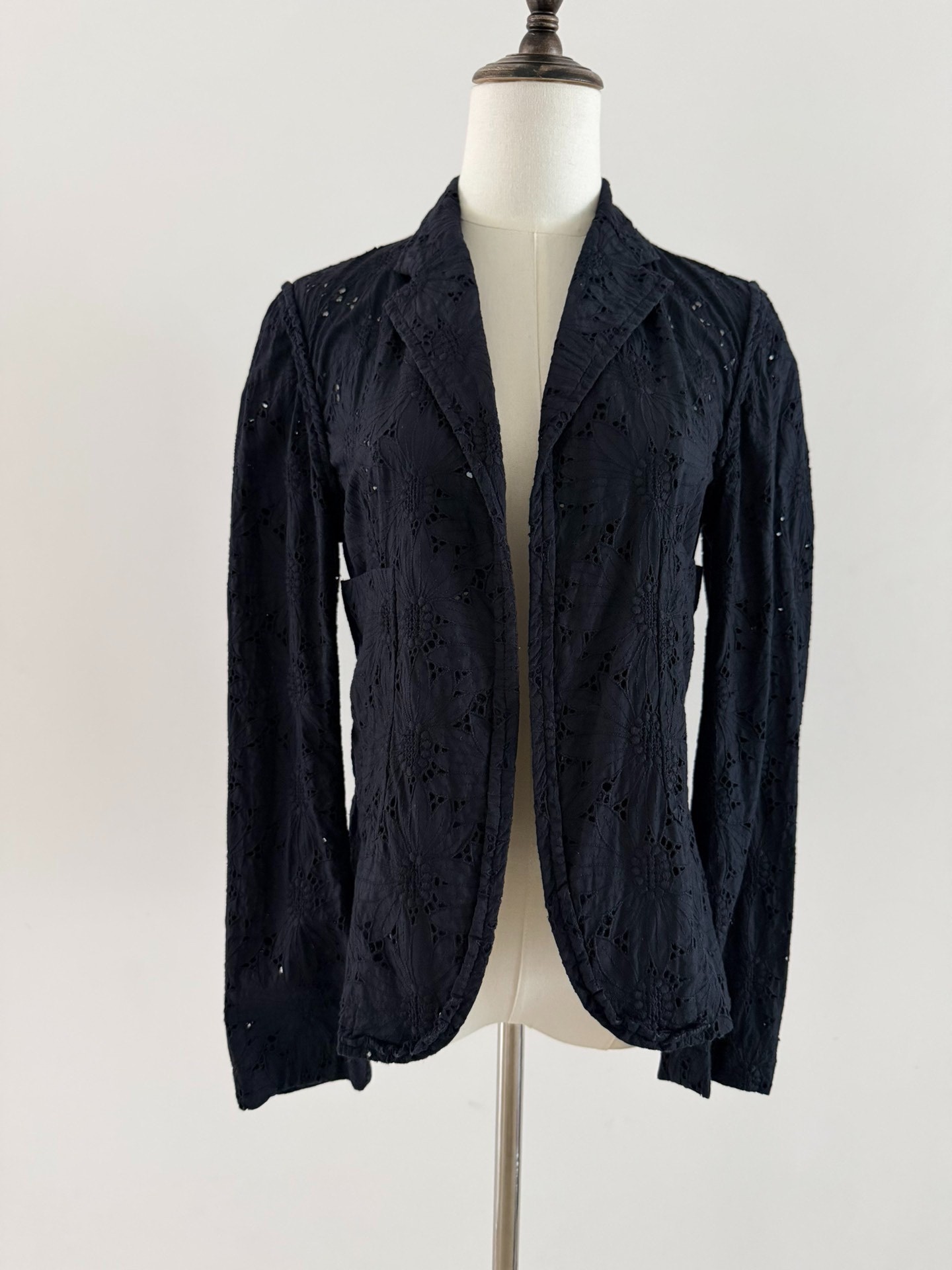 Comme des Garcons 99SS Floral Cutout Jacket — back