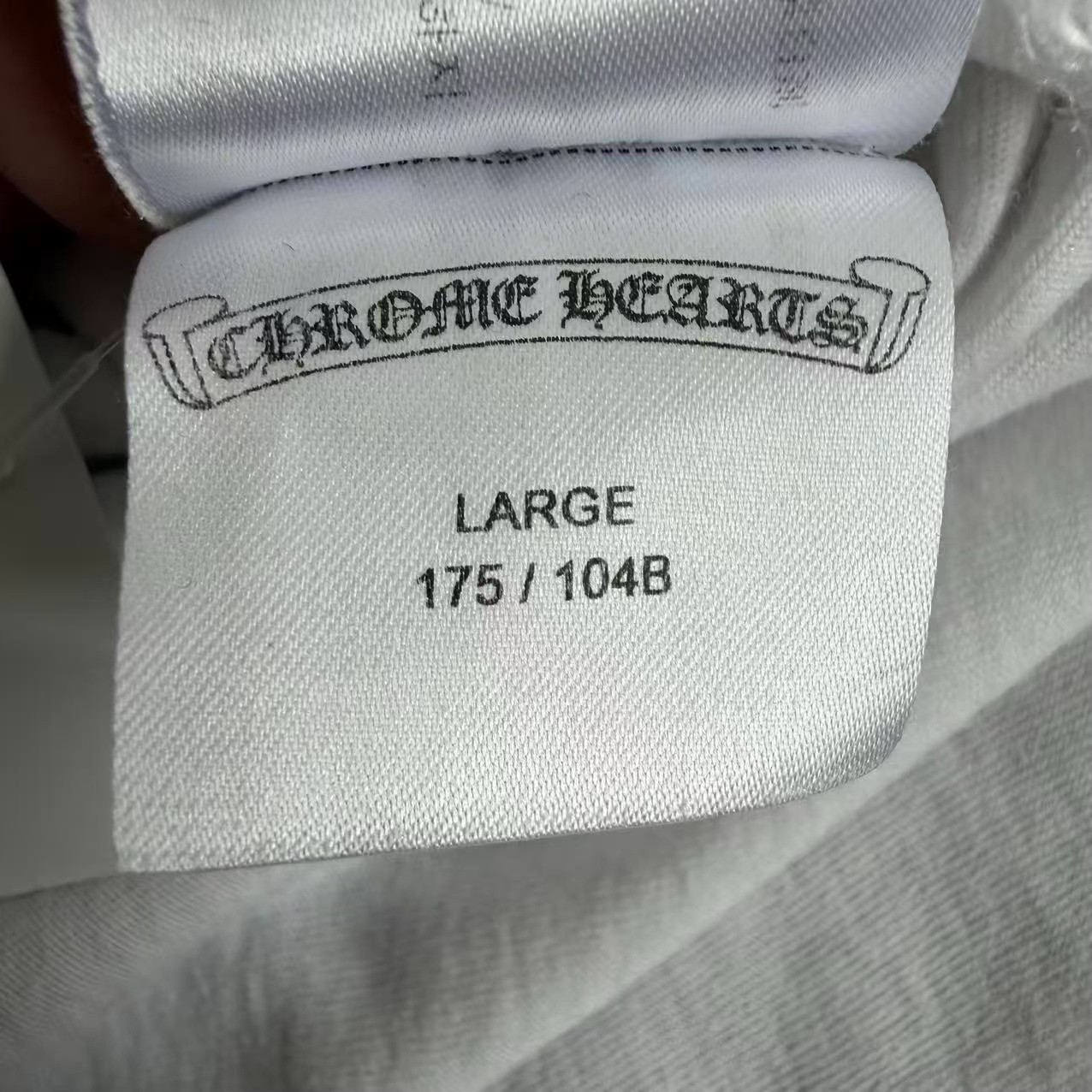 Chrome Hearts Short Sleeve T-Shirt — back