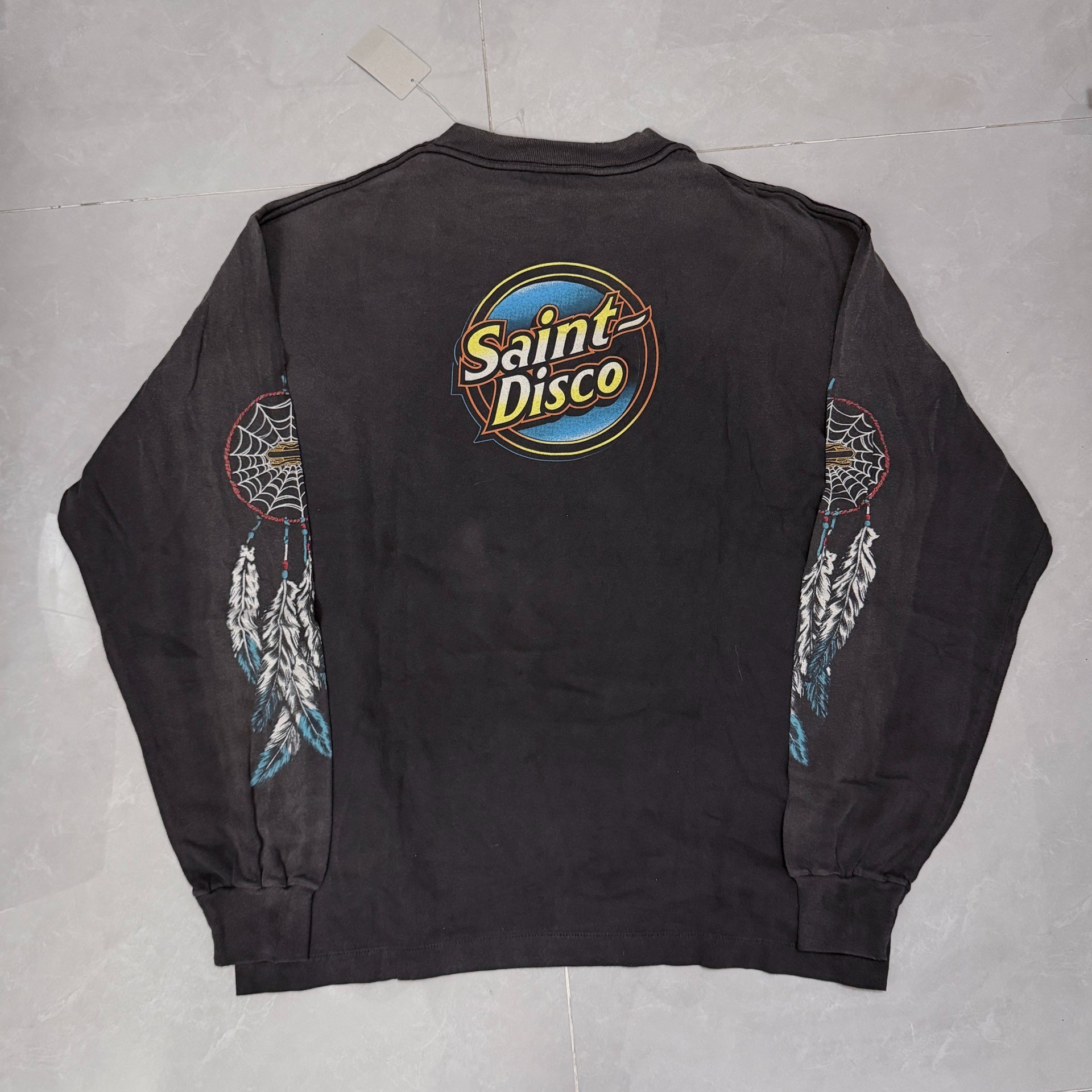 Saint Michael Eagle Graphic Long-sleeve Shirt — front